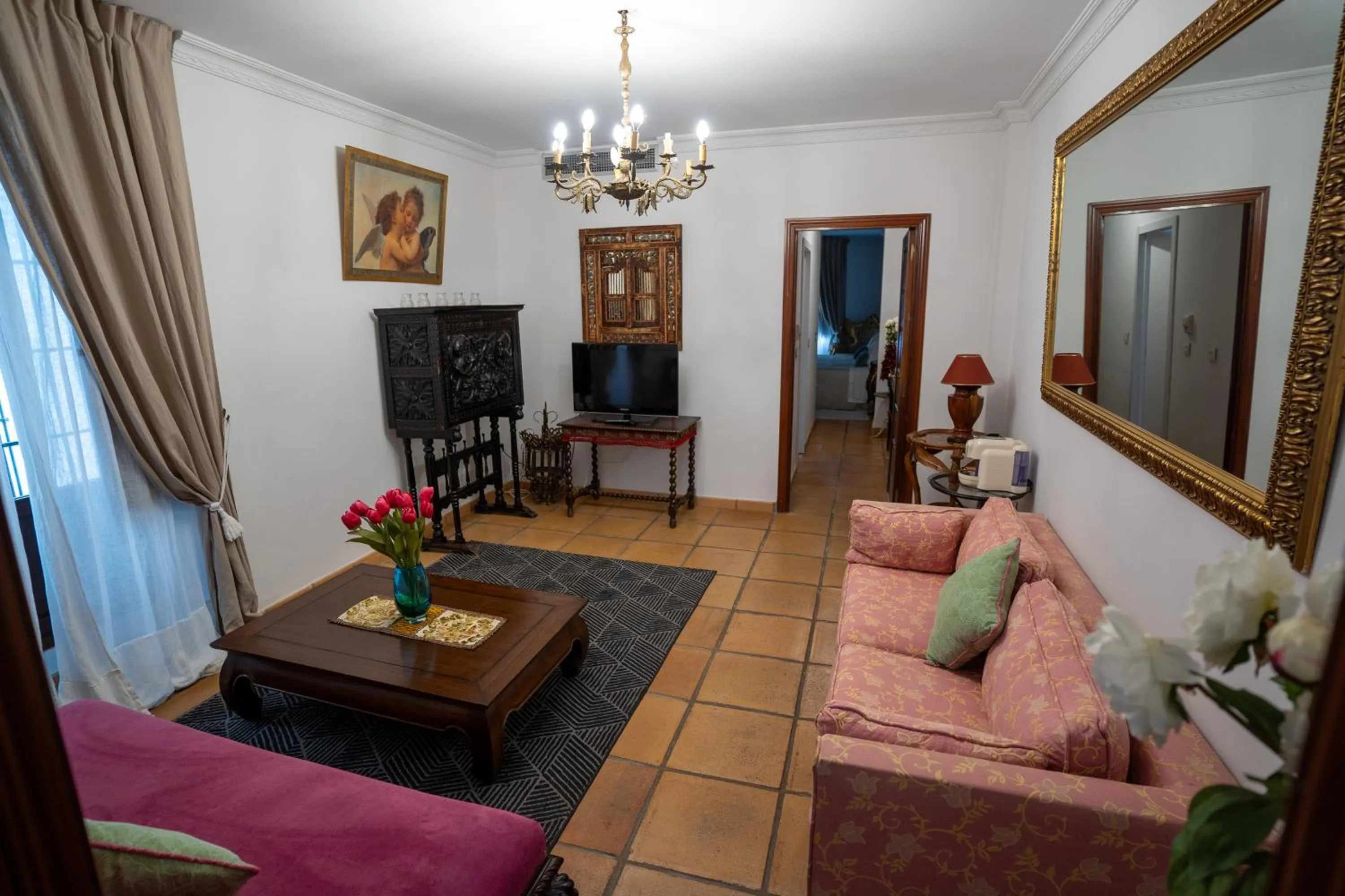 Living room in Hotel Convento La Gloria