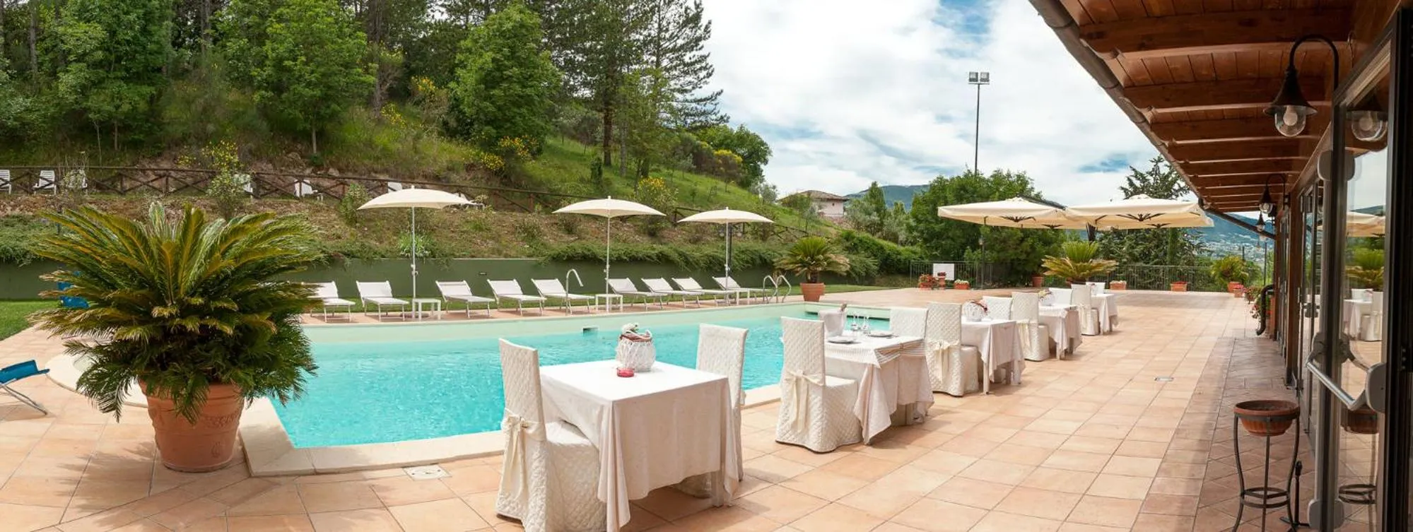 Swimming pool in Hotel La Fattoria
