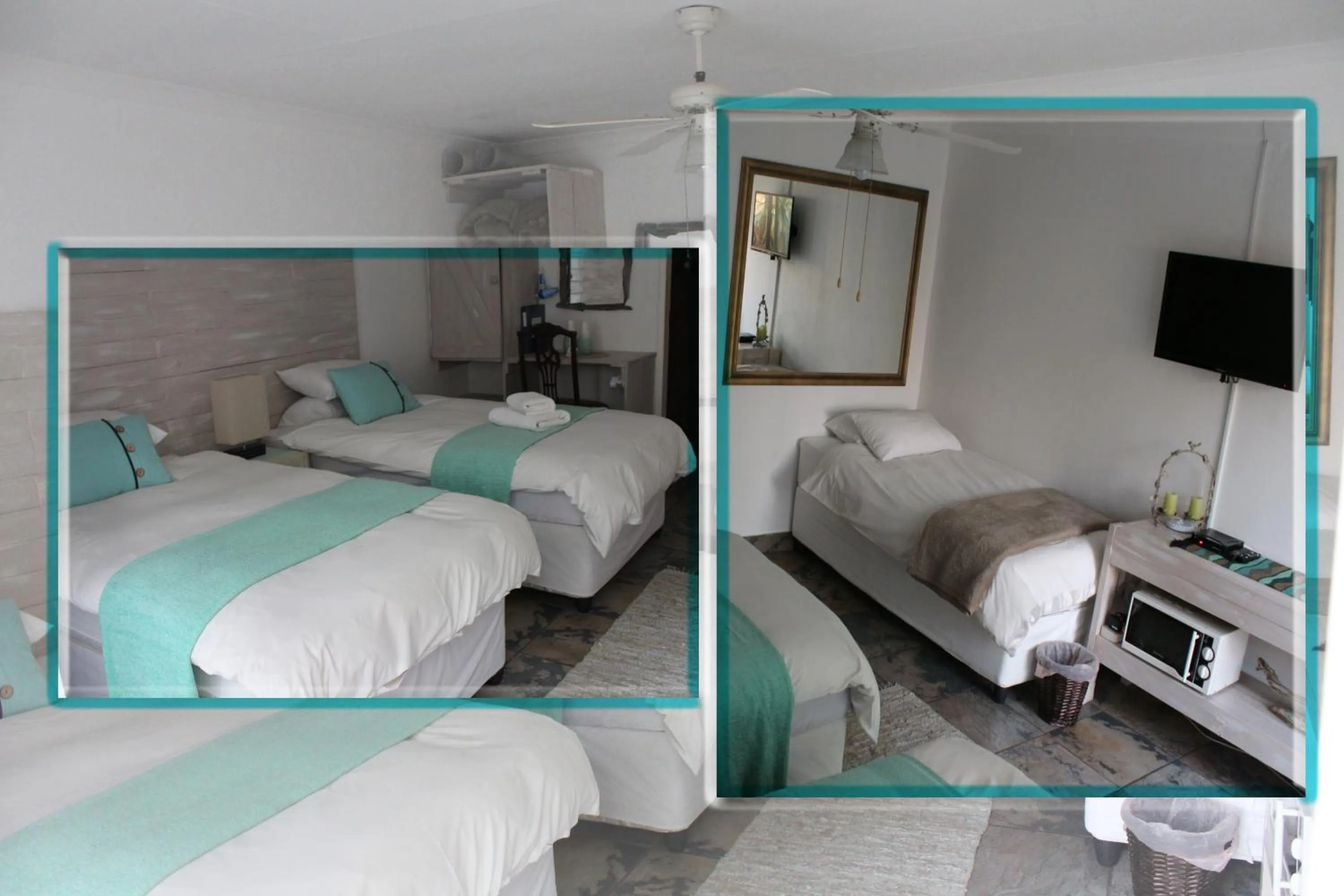 Bed in Ukarimu Guest House