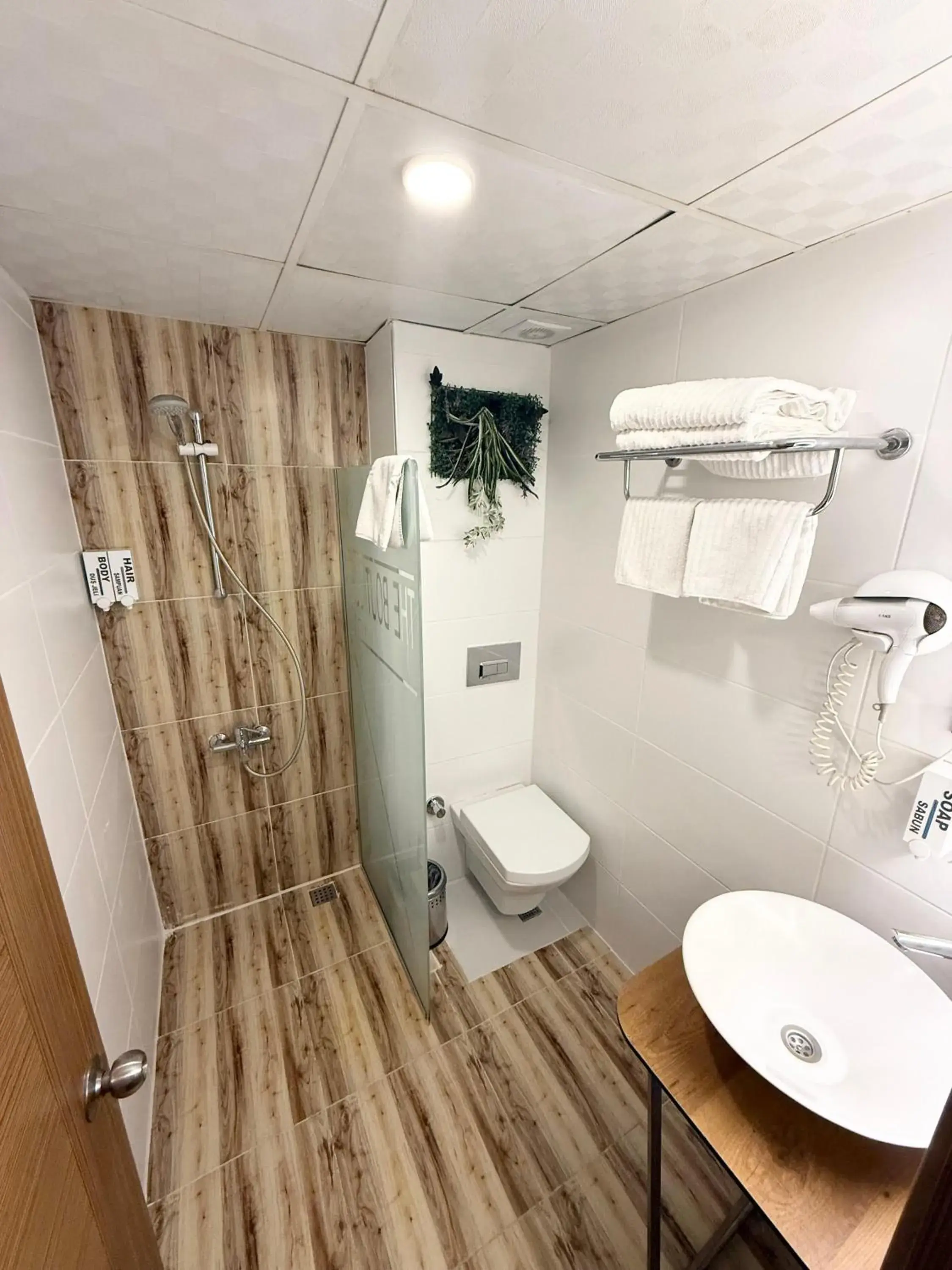 Bathroom in NFK The House Hotel Bathroom in NFK The House Hotel