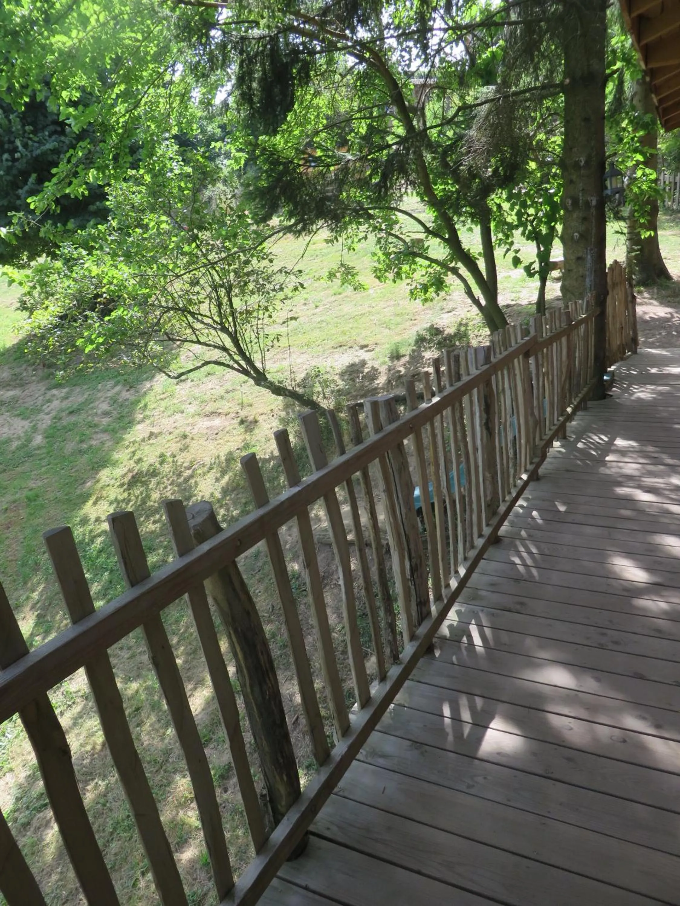 Balcony/Terrace in La Cabane aux Sapins
