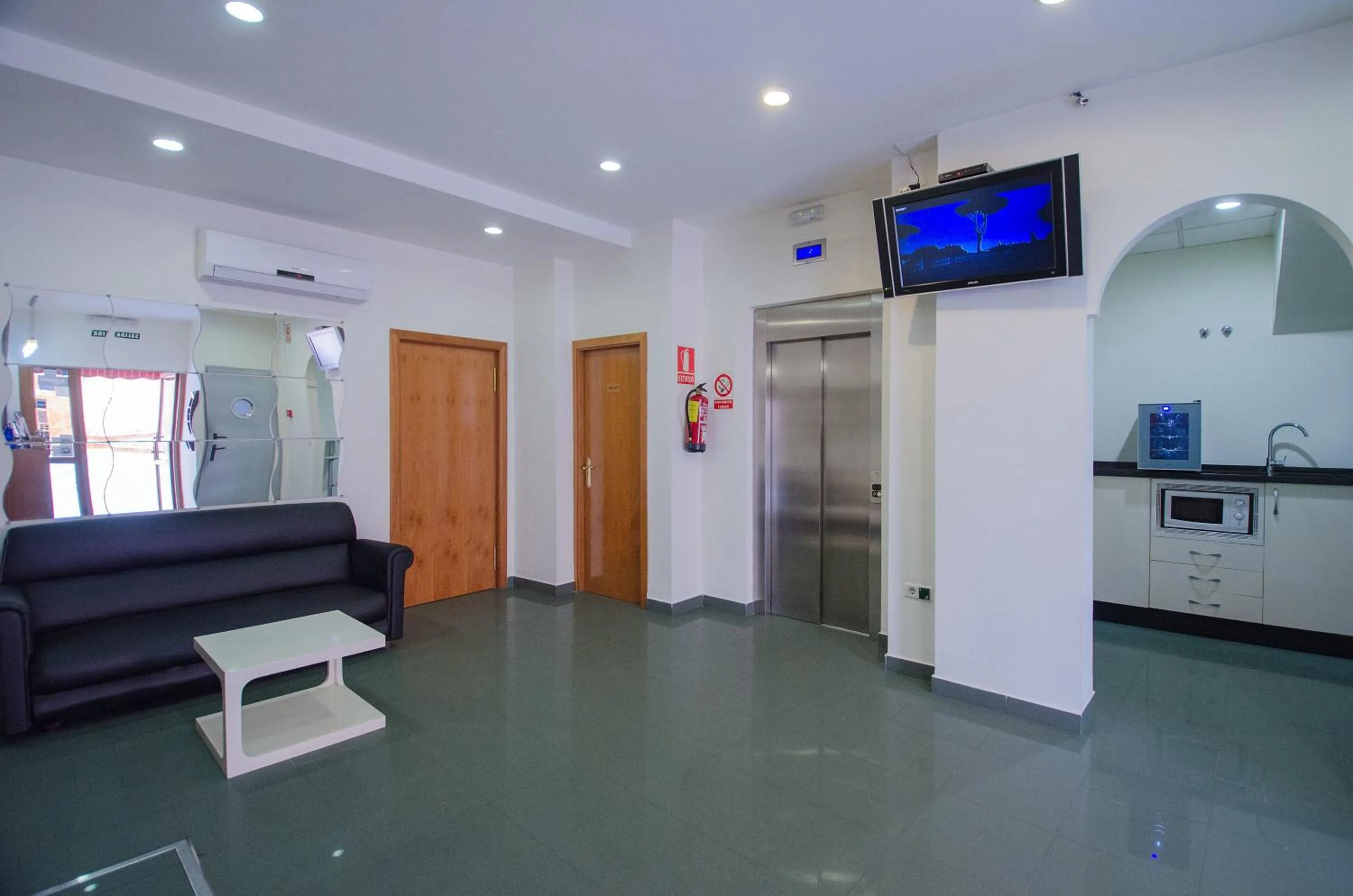 Lobby or reception in Hotel Solymar