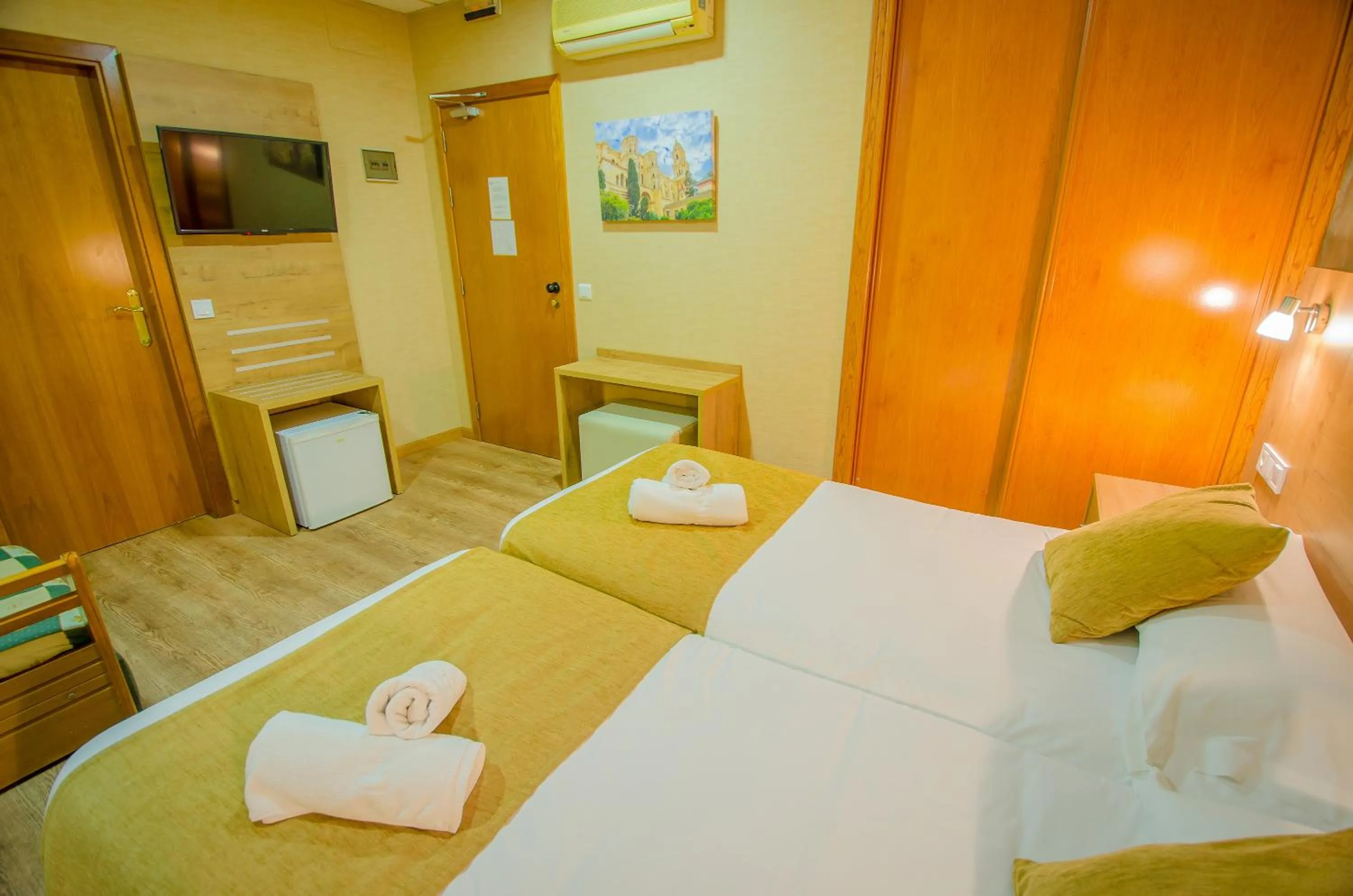 Bedroom, Bed in Hotel Solymar