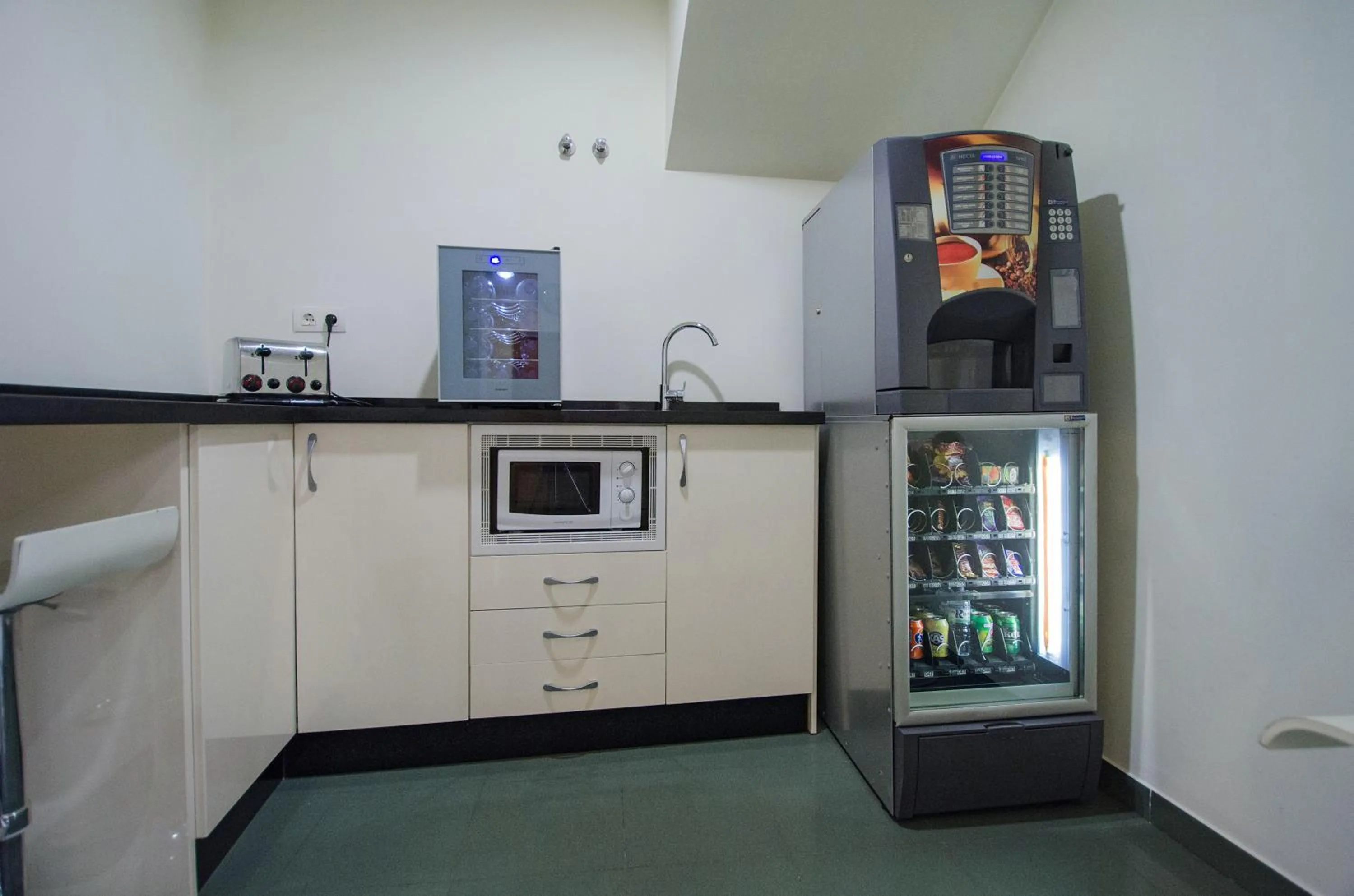 Kitchen or kitchenette in Hotel Solymar