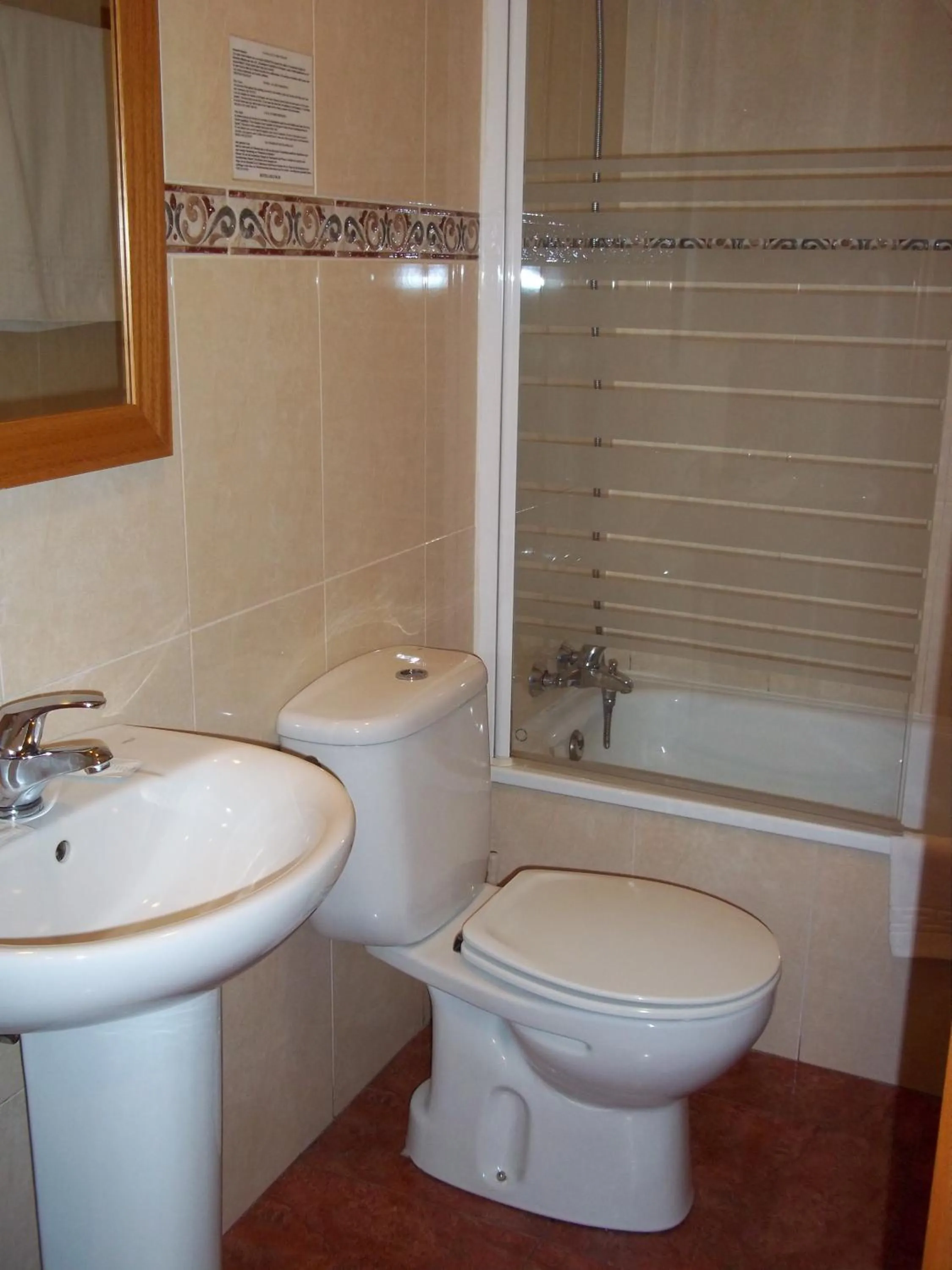 Bathroom in Hotel Solymar