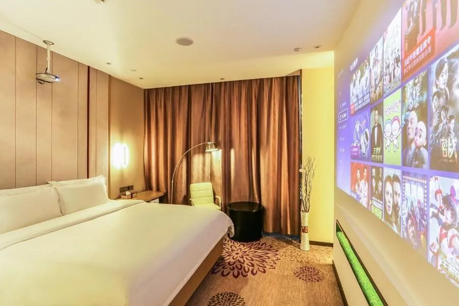 Bed in Lavande Hotel Suzhou Guanqian