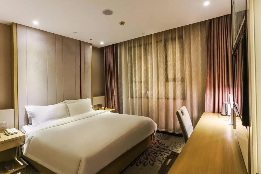 Bed in Lavande Hotel Suzhou Guanqian