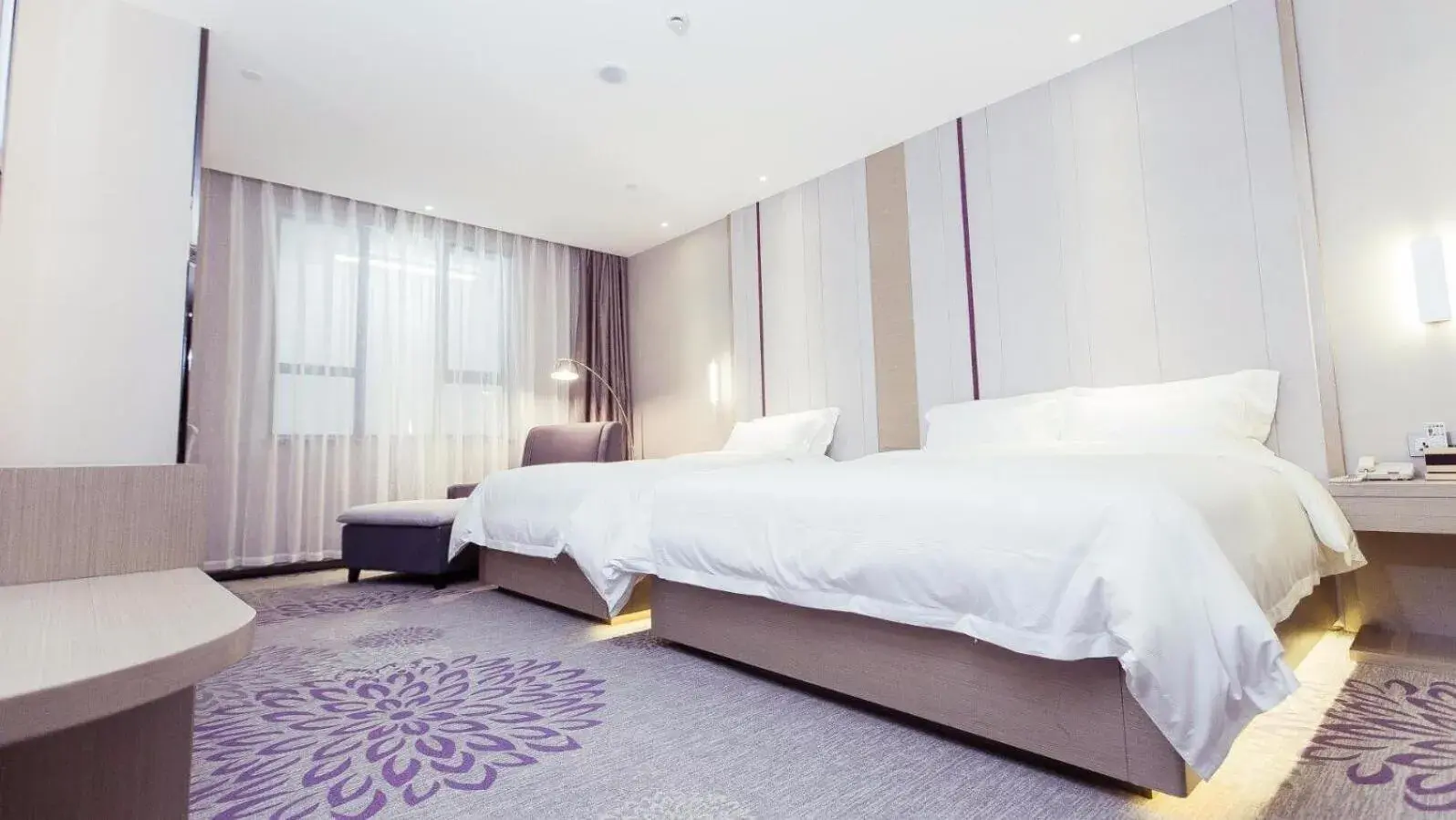 Bed in Lavande Hotel Suzhou Guanqian Bed in Lavande Hotel Suzhou Guanqian