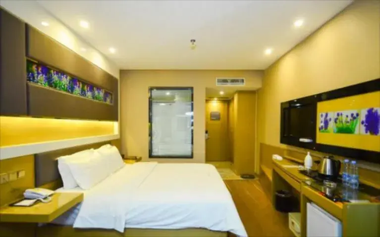Bed in Lavande Hotel Xuzhou Golden Eagle Shopping Centre Bed in Lavande Hotel Xuzhou Golden Eagle Shopping Centre