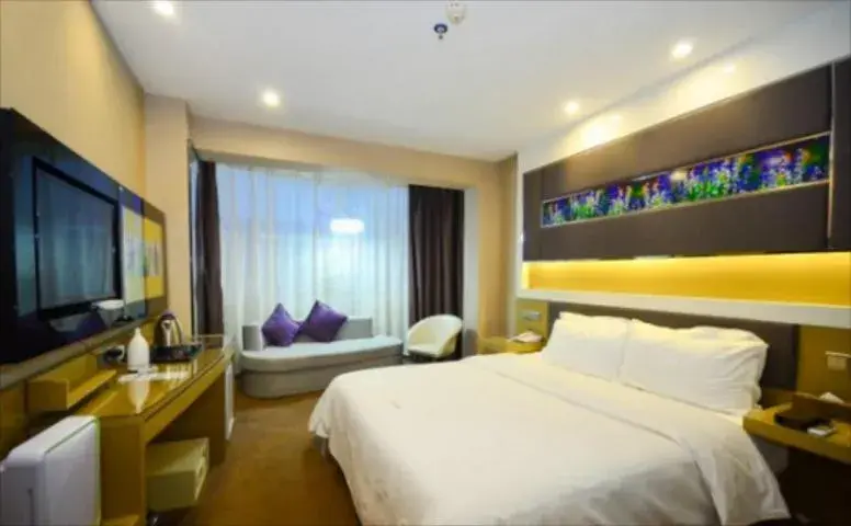 Bed in Lavande Hotel Xuzhou Golden Eagle Shopping Centre Bed in Lavande Hotel Xuzhou Golden Eagle Shopping Centre