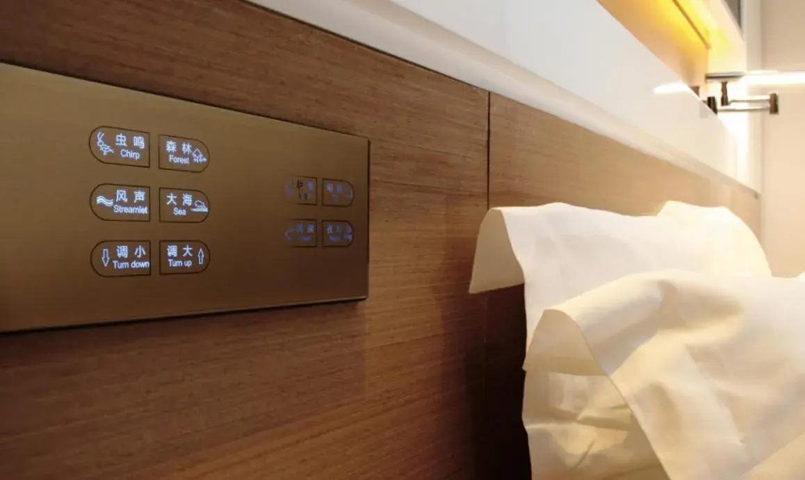 Bed in Lavande Hotel Xuzhou Golden Eagle Shopping Centre Bed in Lavande Hotel Xuzhou Golden Eagle Shopping Centre