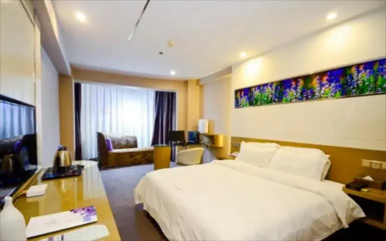 Bed in Lavande Hotel Xuzhou Golden Eagle Shopping Centre Bed in Lavande Hotel Xuzhou Golden Eagle Shopping Centre