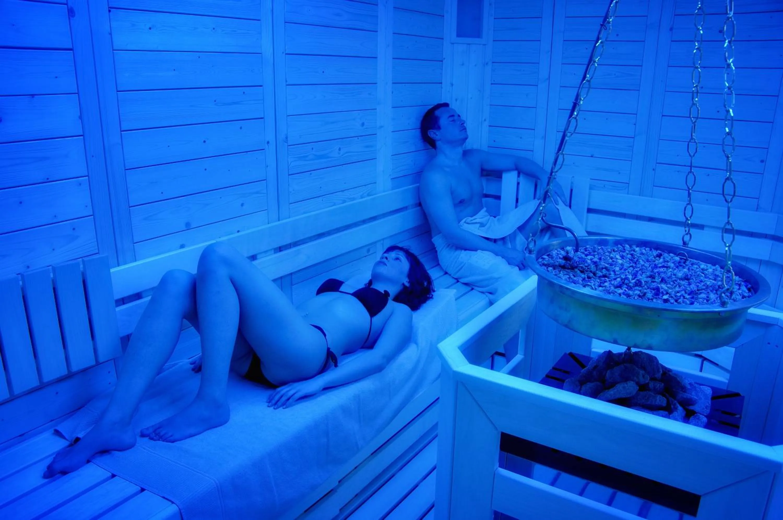 Sauna in Maribel Hotel