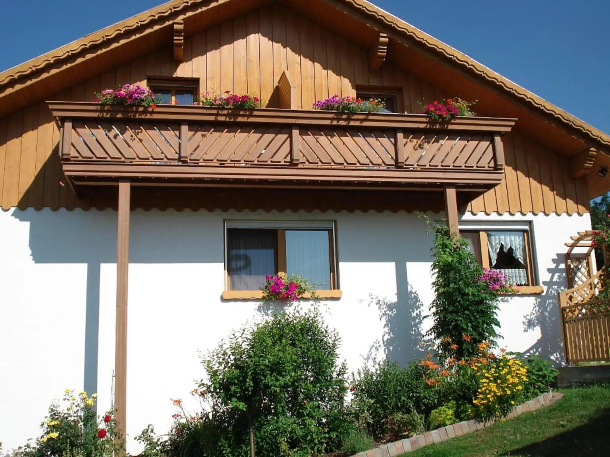 Property building in Ferienwohnungen Schellein