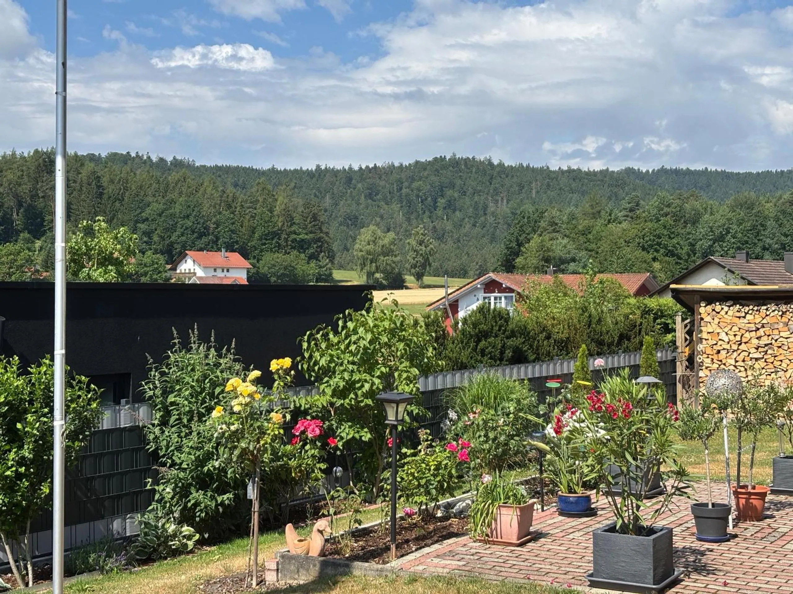 View (from property/room) in Ferienwohnungen Schellein