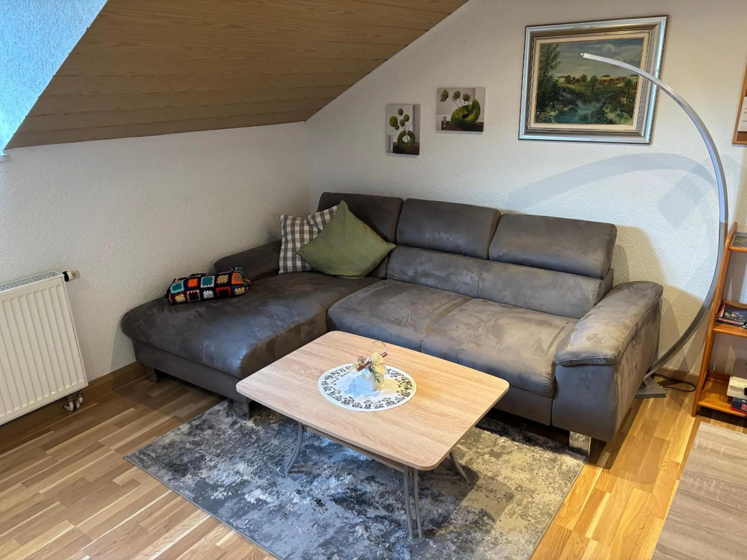 Living room in Ferienwohnungen Schellein
