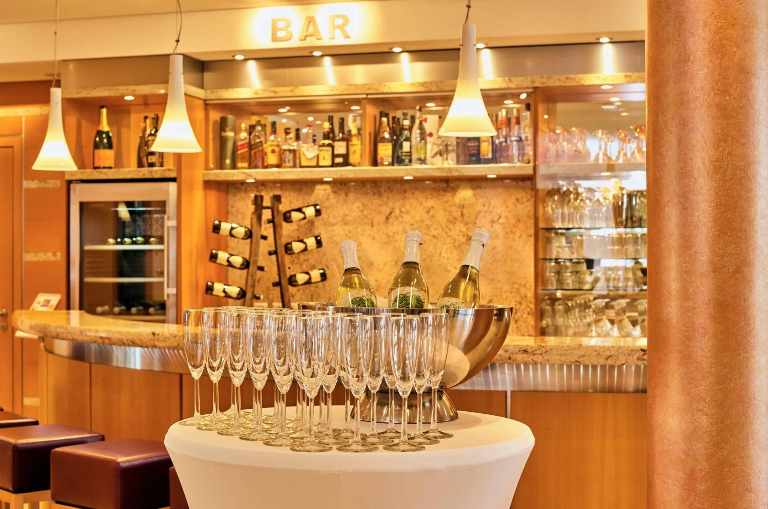 Lobby or reception in Landhotel Geyer