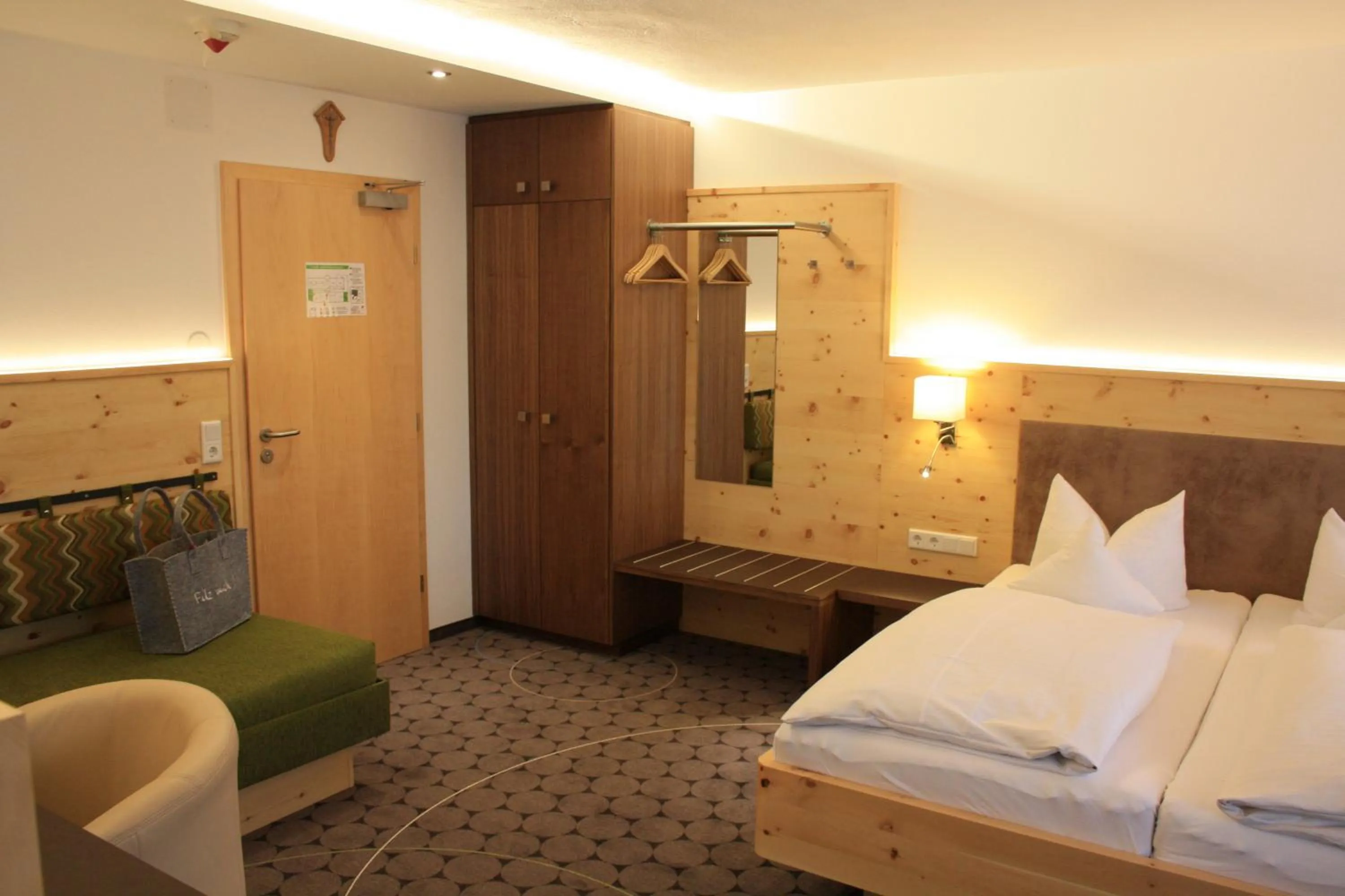 Photo of the whole room, Bed in Landhotel Geyer