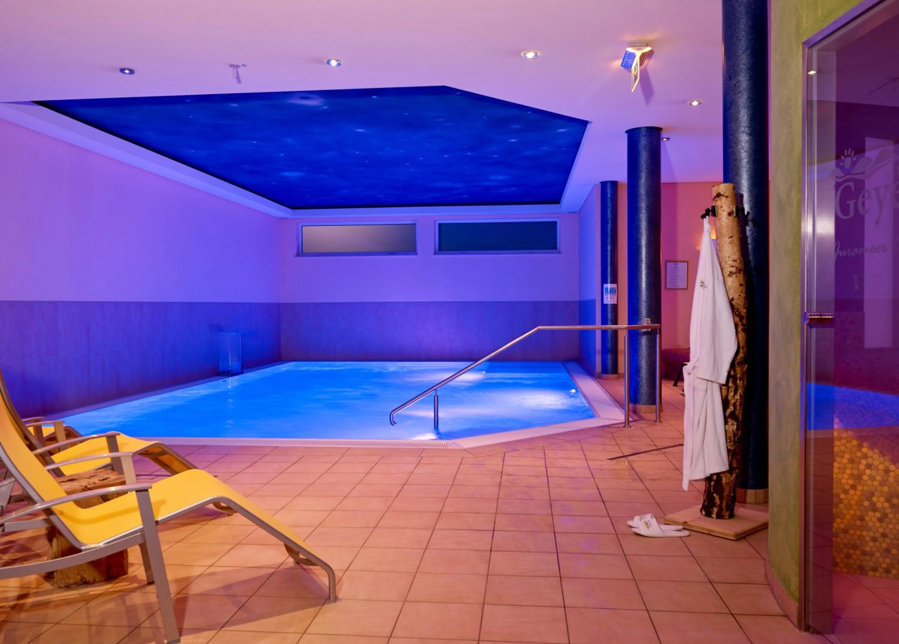 Hot Tub in Landhotel Geyer