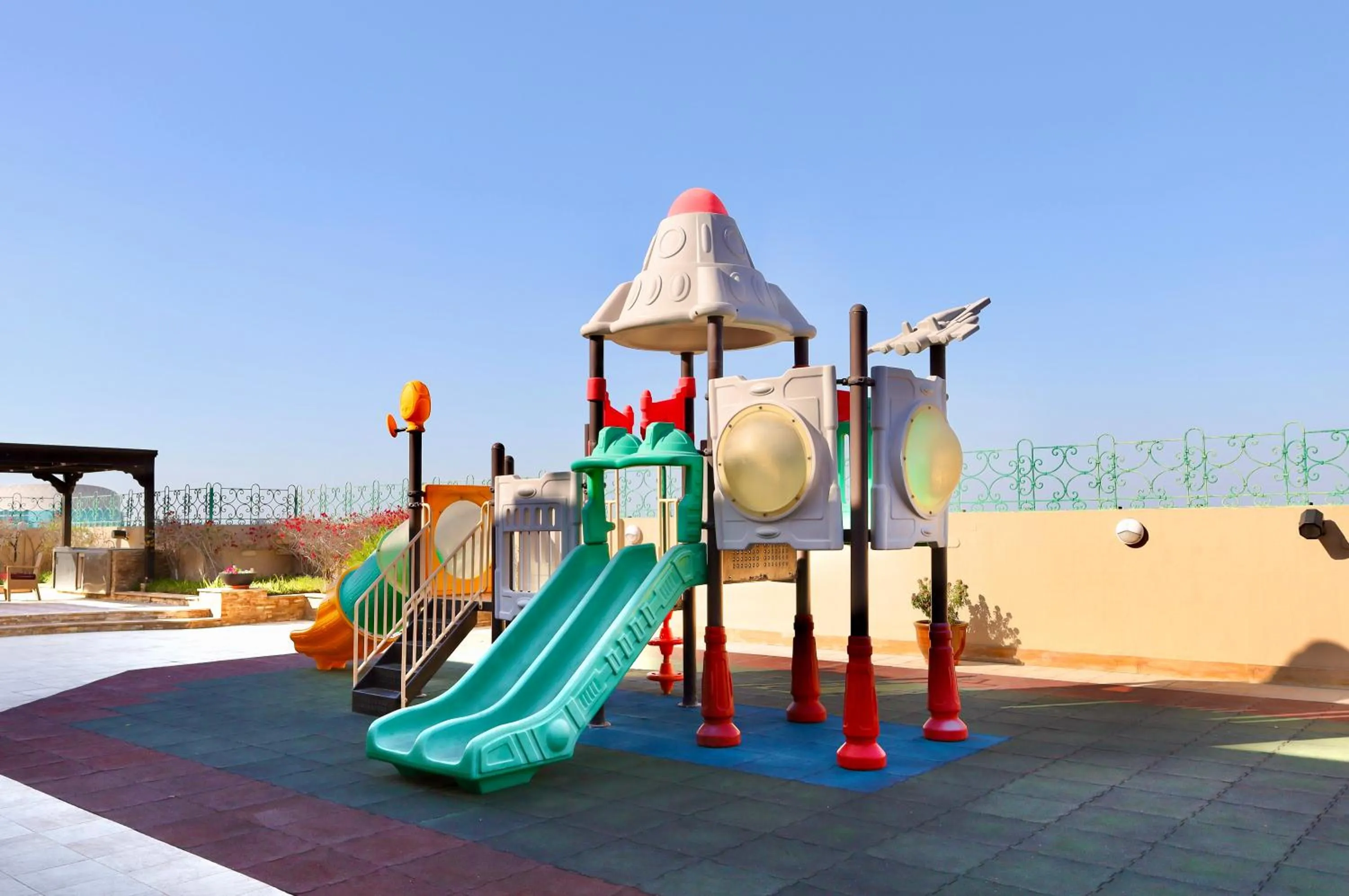Children play ground in Marriott Executive Apartments Dubai Creek
