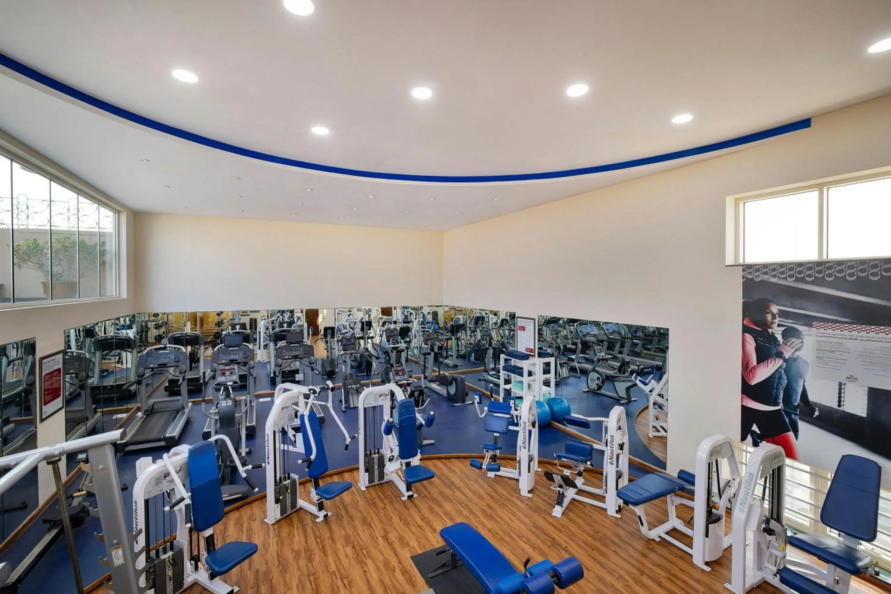 Fitness centre/facilities in Marriott Executive Apartments Dubai Creek