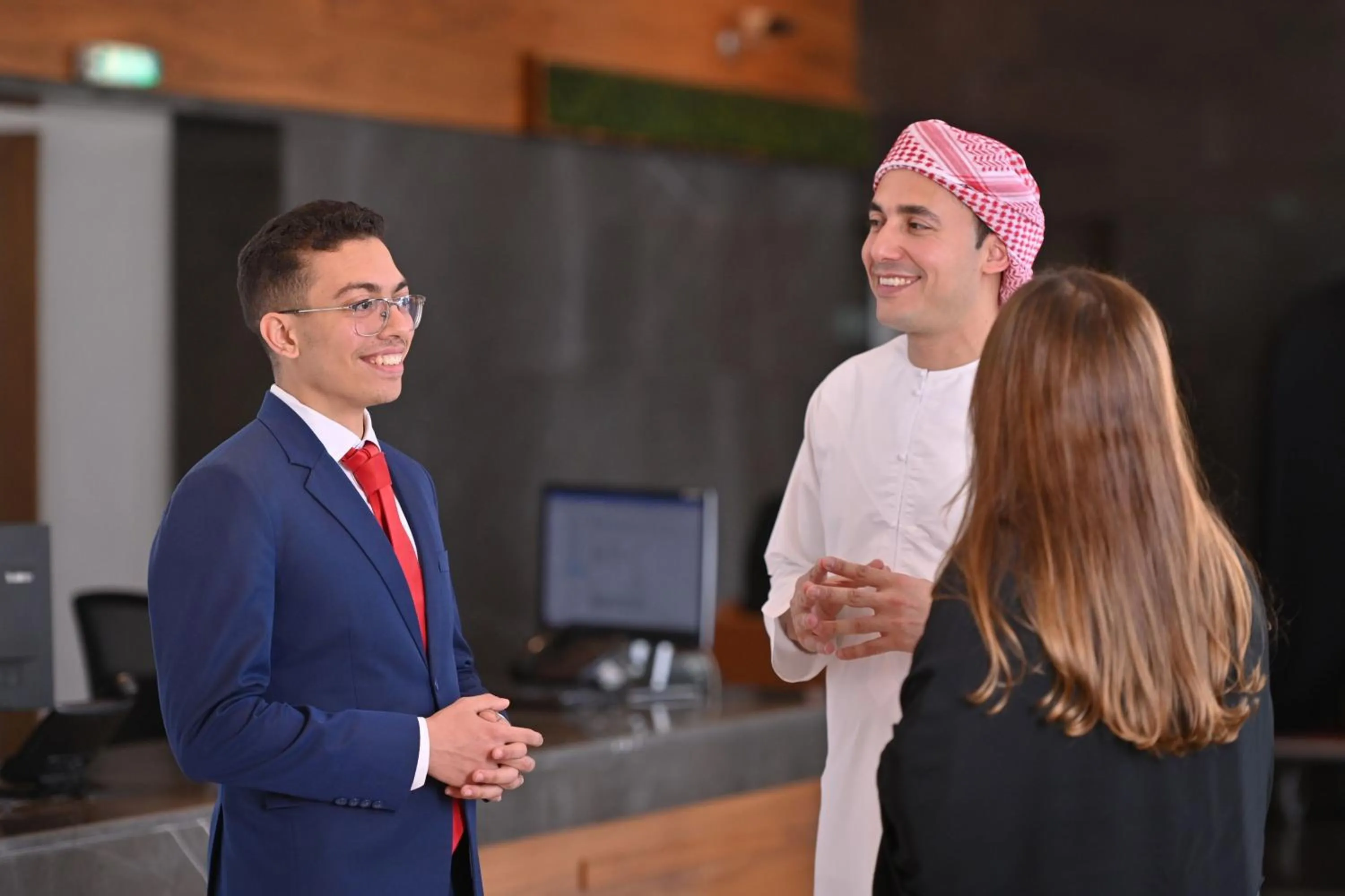 Lobby or reception in Marriott Executive Apartments Dubai Creek