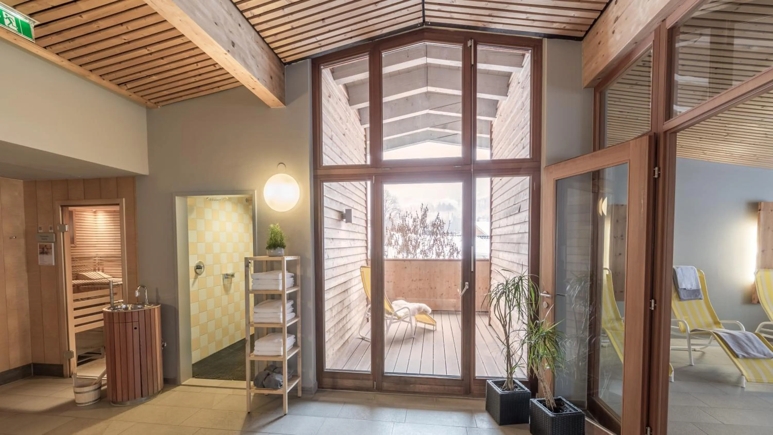 Sauna in JUFA Hotel Montafon