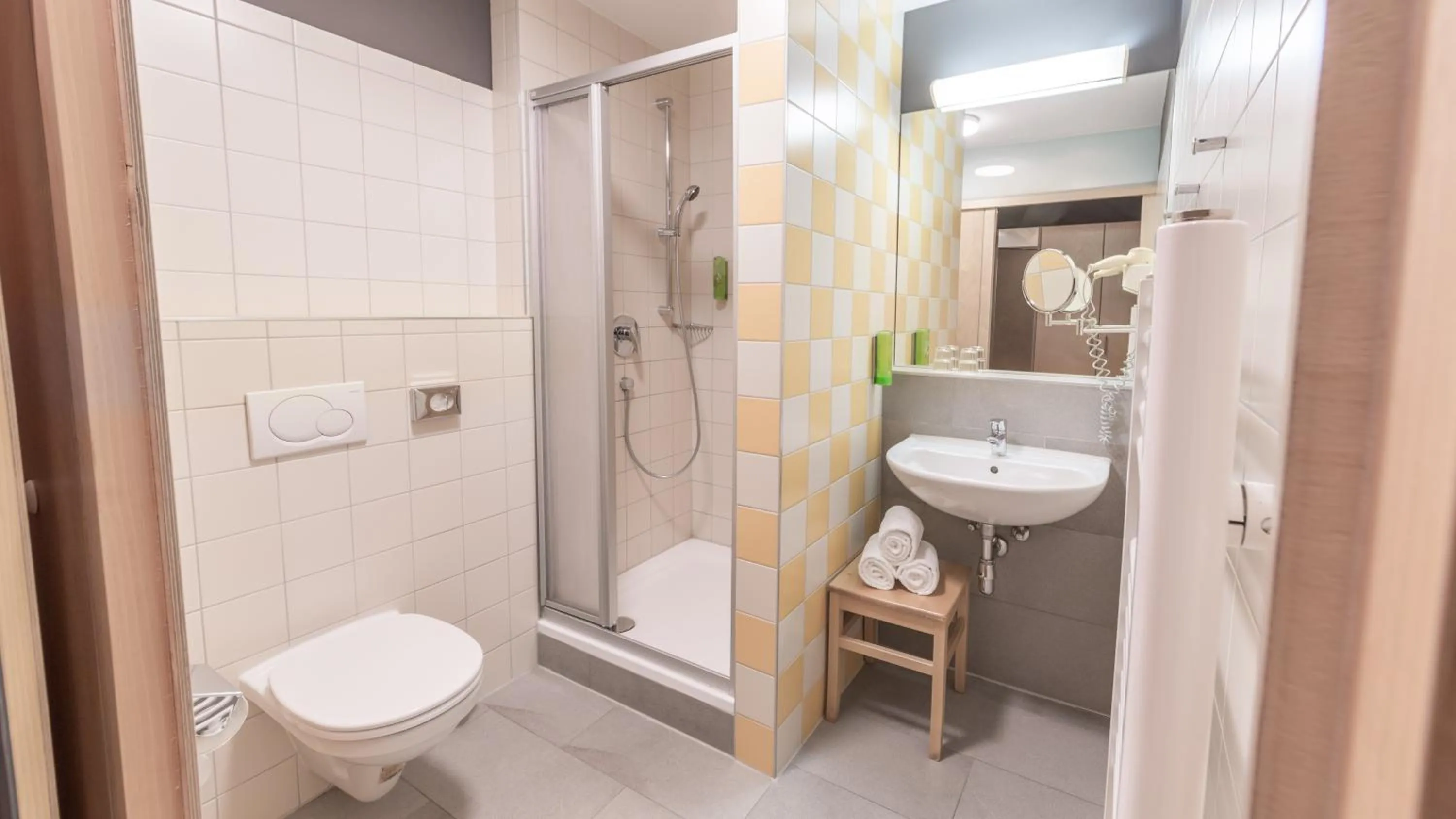 Bathroom in JUFA Hotel Montafon