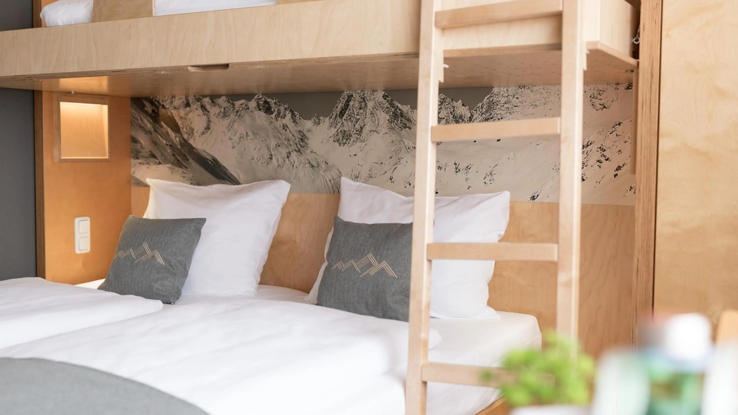 Bed in JUFA Hotel Montafon