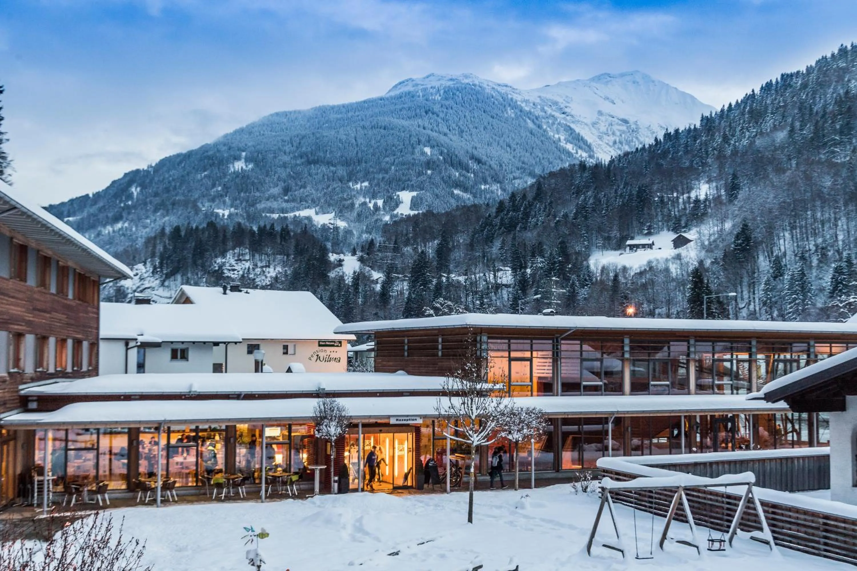 Property building in JUFA Hotel Montafon