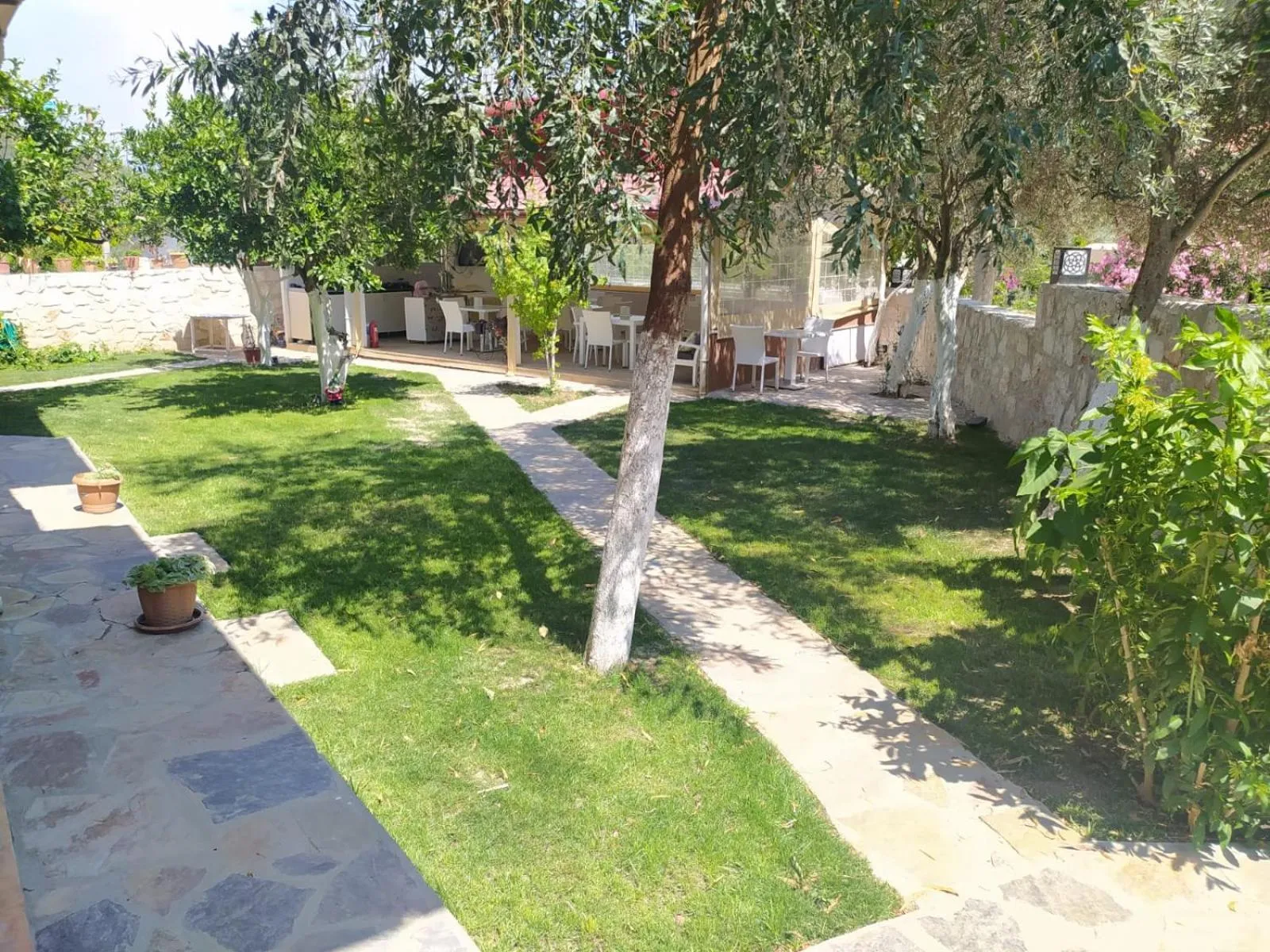 Garden in Bucak Apart Hotel Göcek & Beach