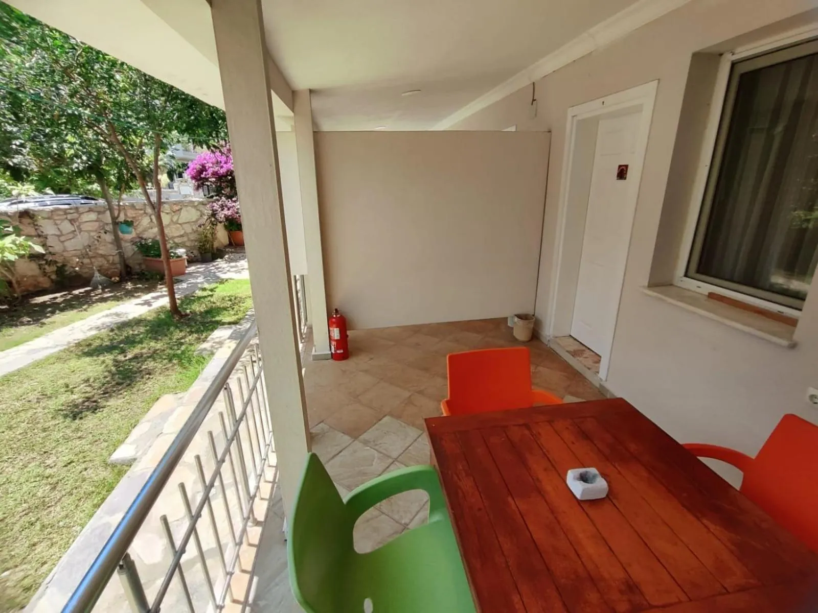 Balcony/Terrace in Bucak Apart Hotel Göcek & Beach