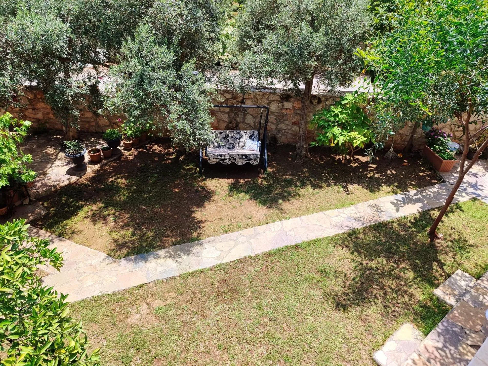 Garden view in Bucak Apart Hotel Göcek & Beach