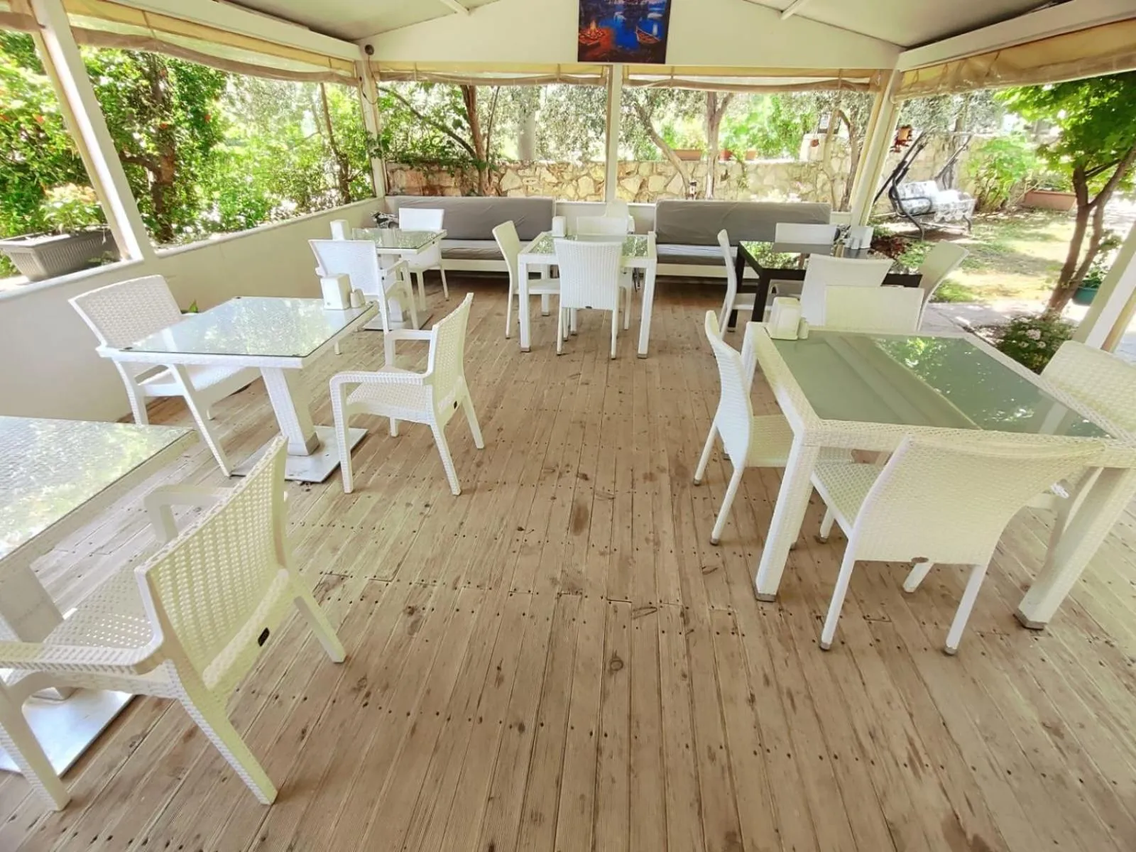 Seating area in Bucak Apart Hotel Göcek & Beach