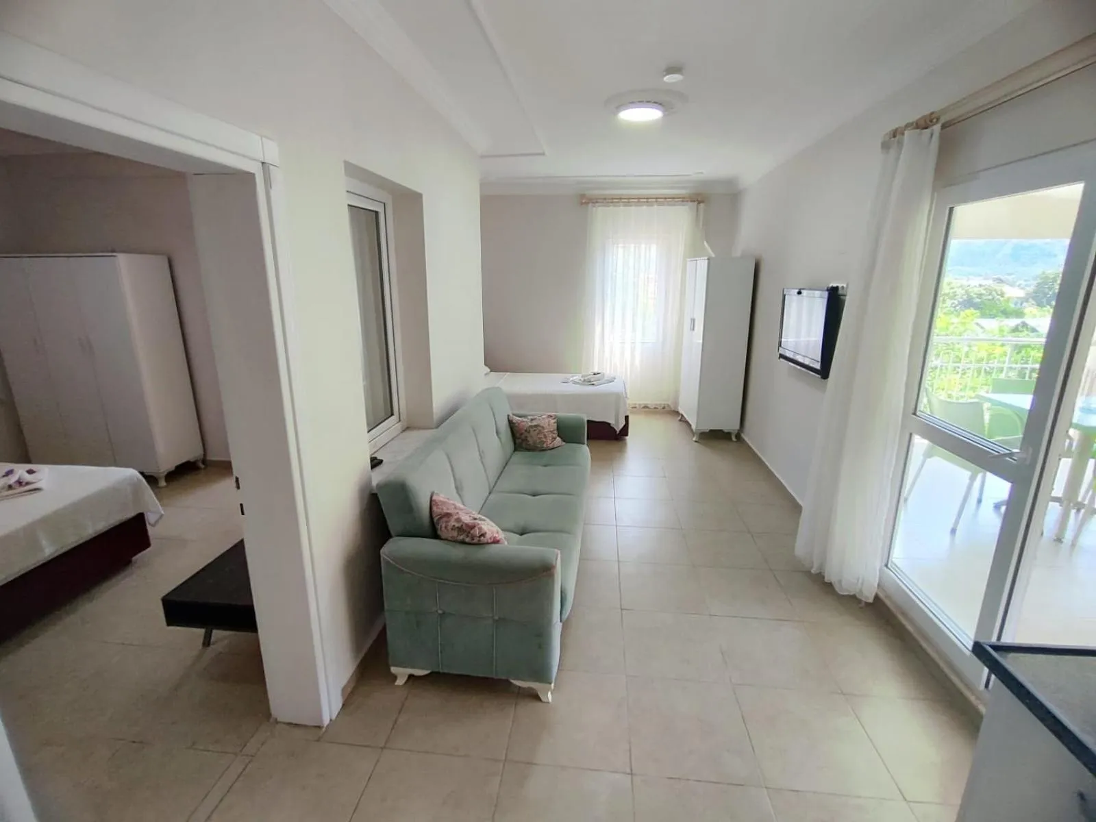 Photo of the whole room, Bed in Bucak Apart Hotel Göcek & Beach