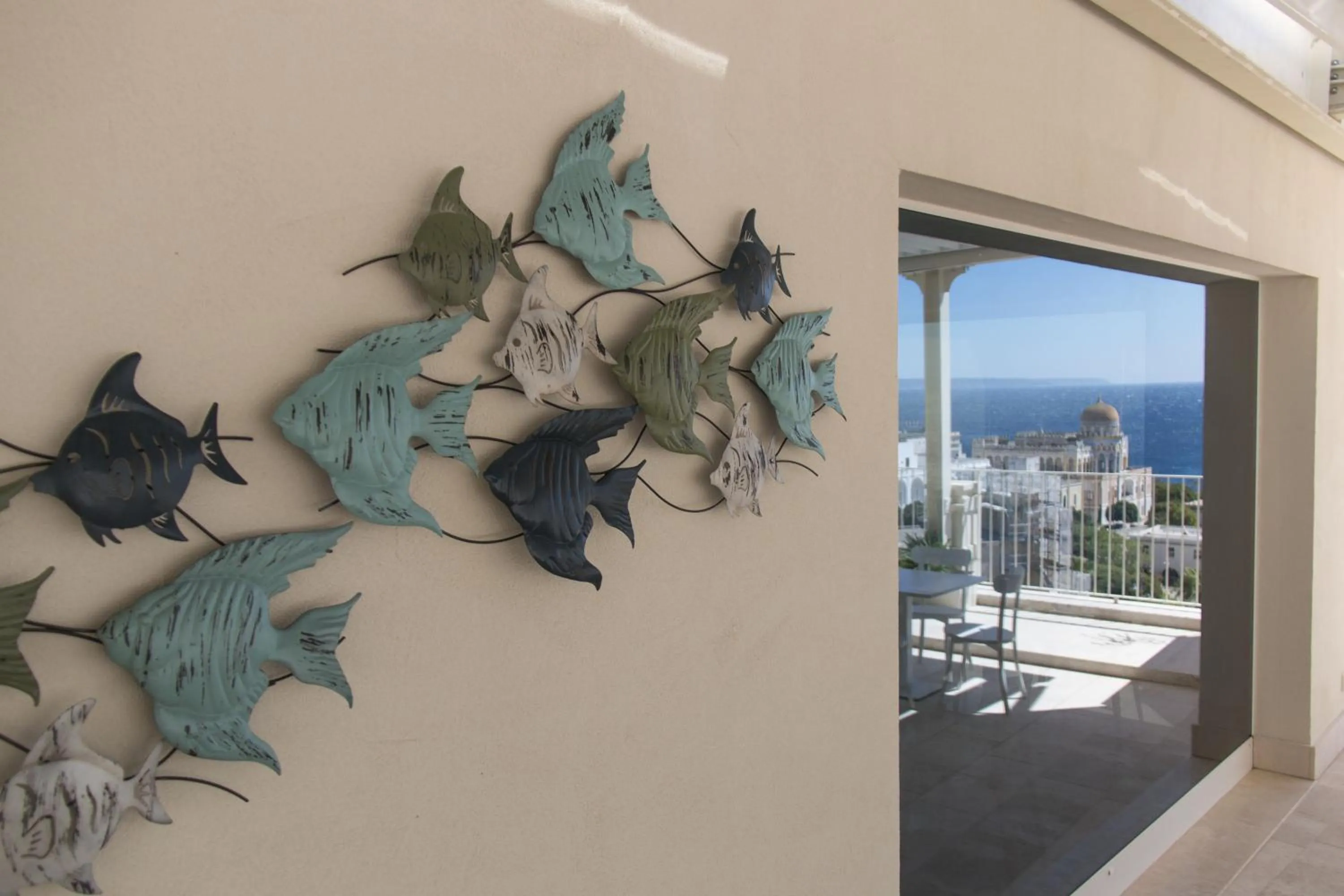 Decorative detail in Est hotel