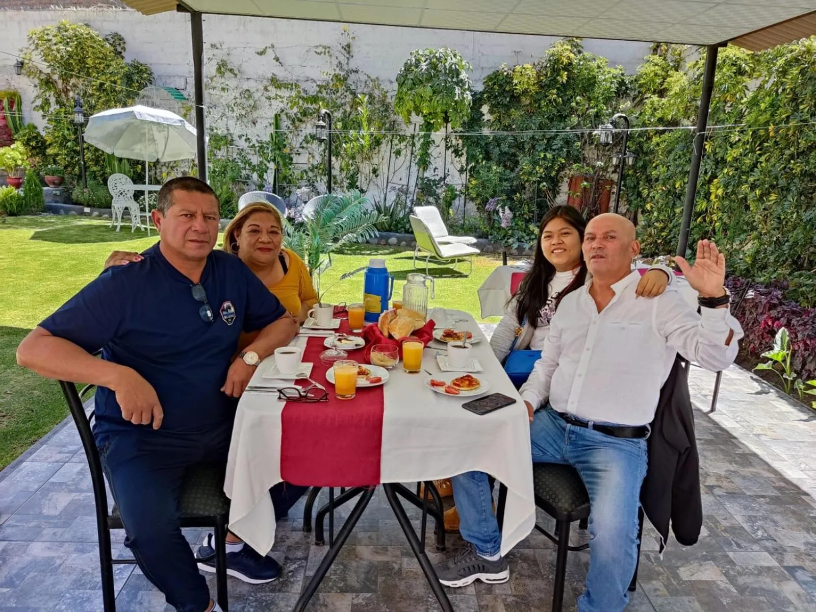 Guests in Casa Baraquel