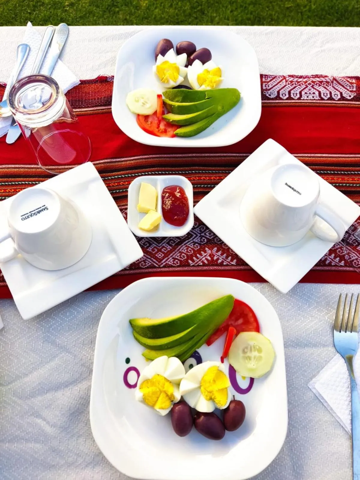 Buffet breakfast in Casa Baraquel