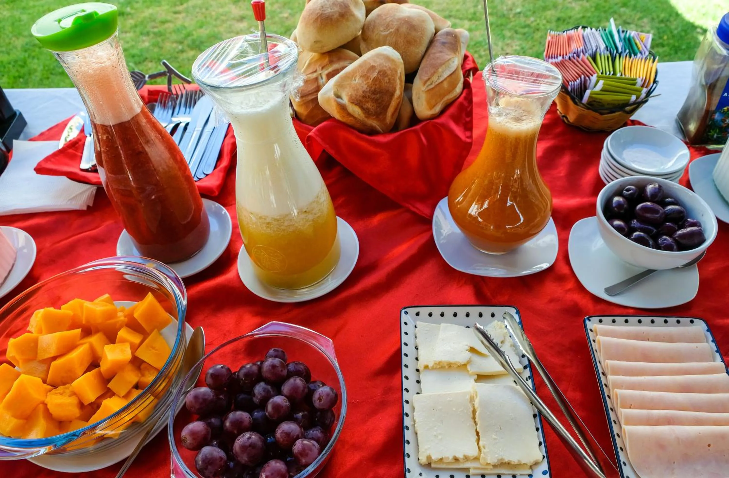 Food and drinks in Casa Baraquel