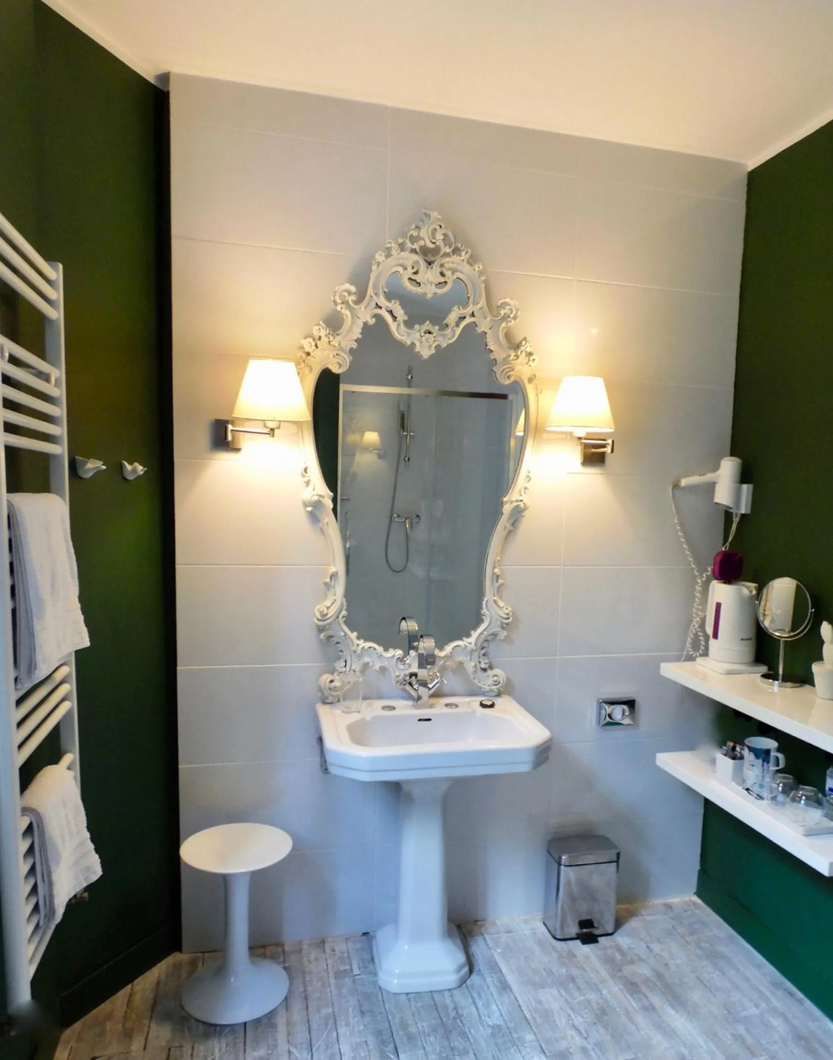 Bathroom in Bed & Breakfast La Clepsydre