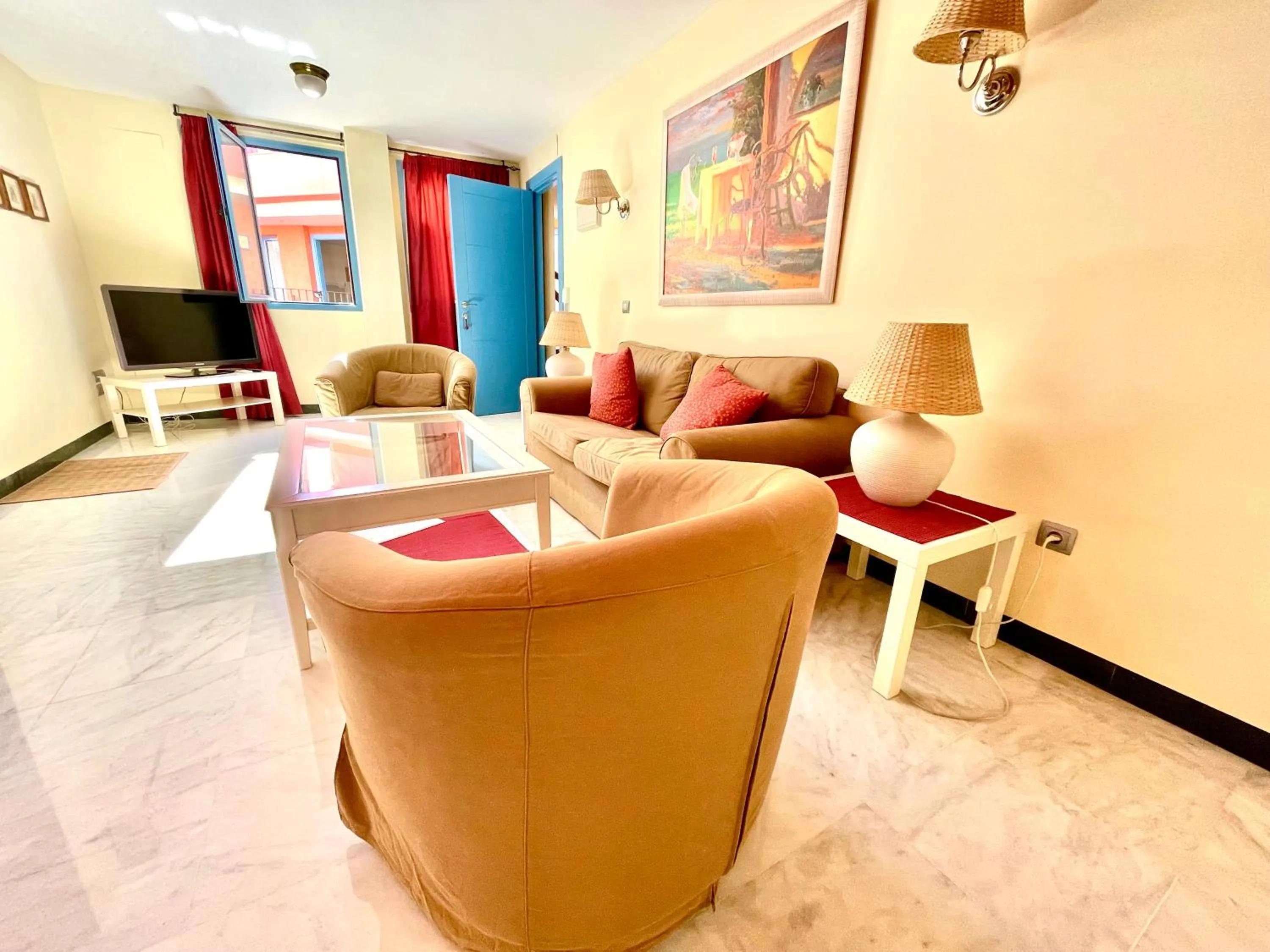 Living room in Hotel Conde de Cárdenas