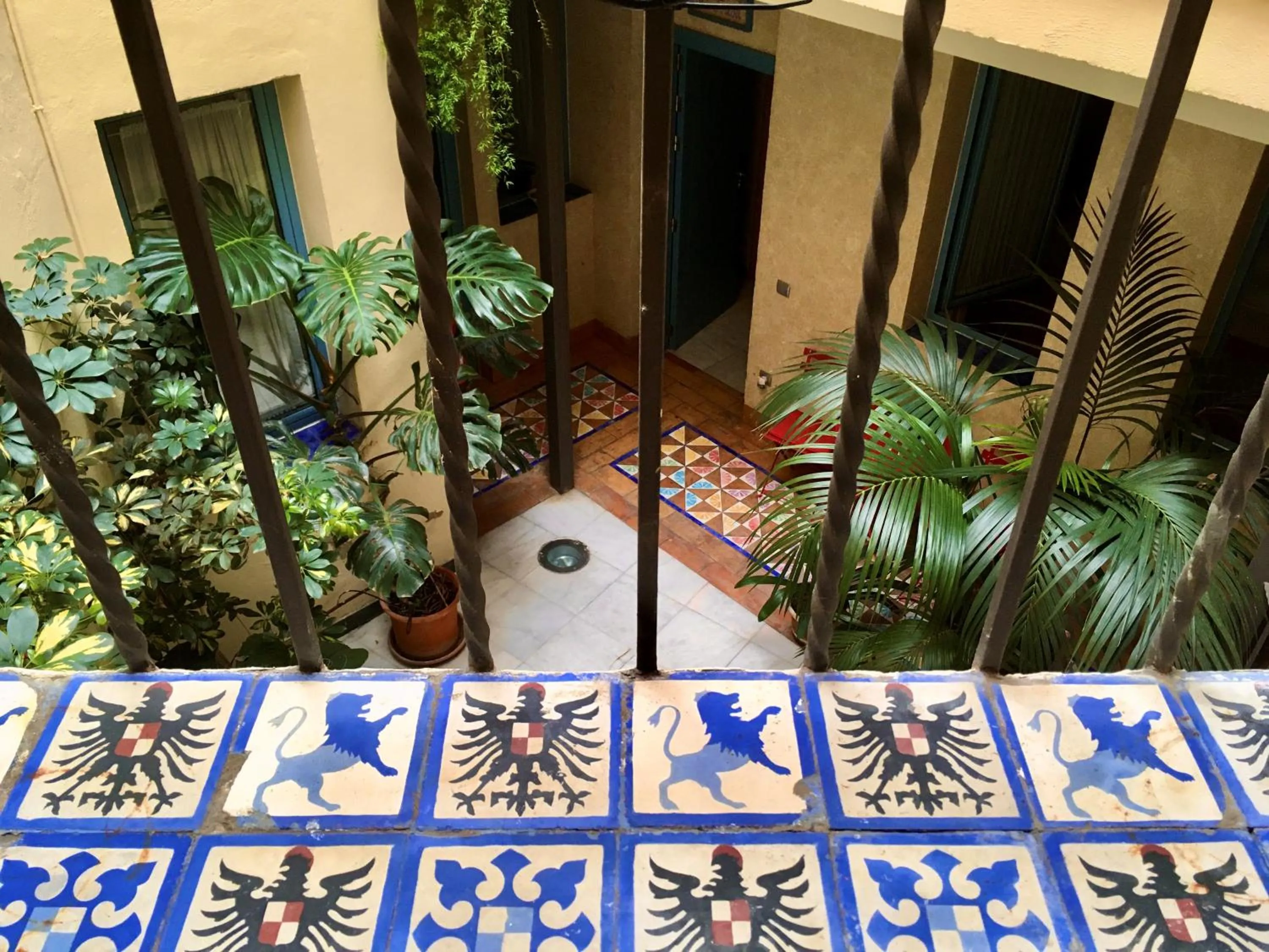 Bird's eye view in Hotel Conde de Cárdenas