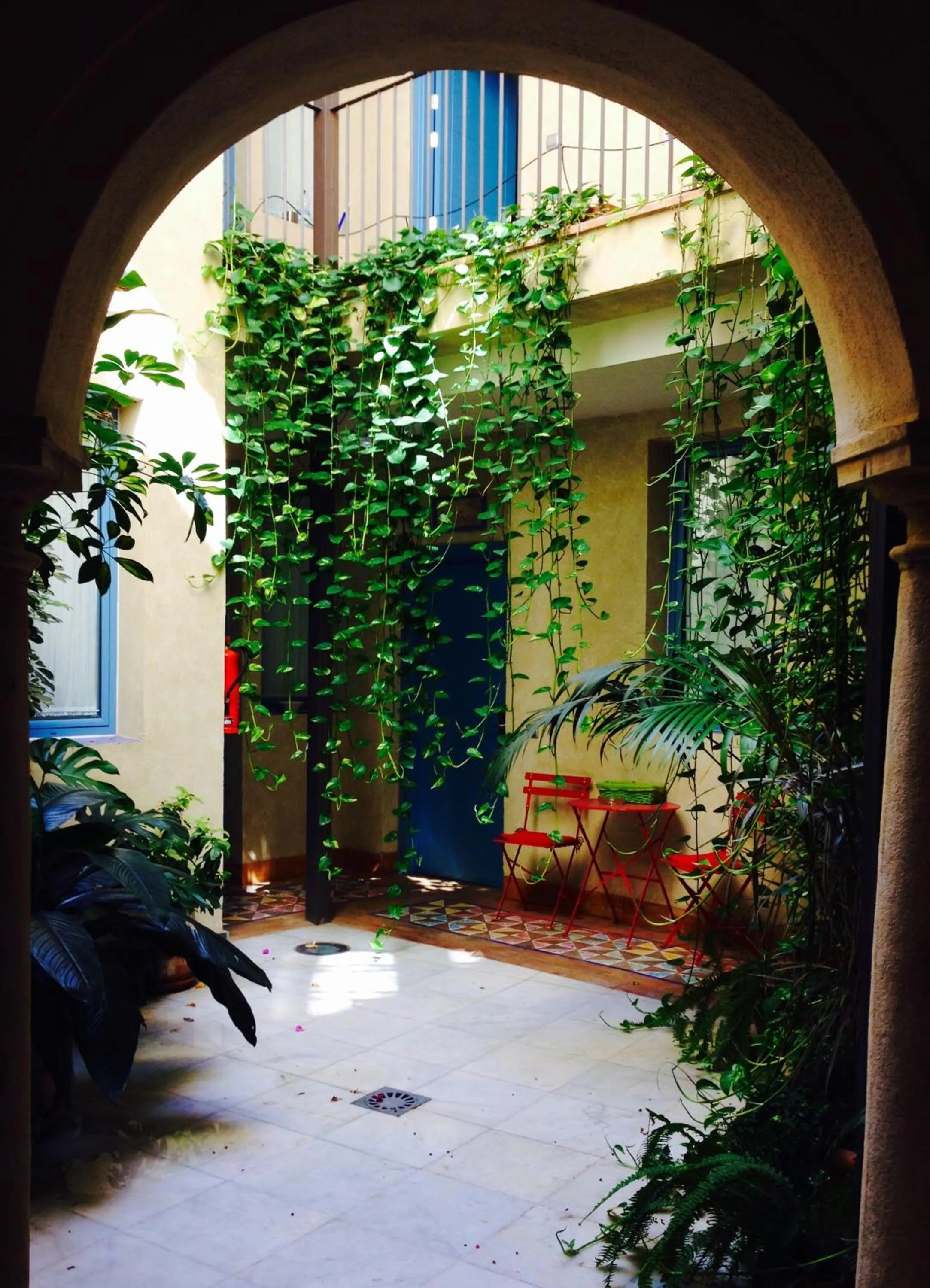 Patio in Hotel Conde de Cárdenas