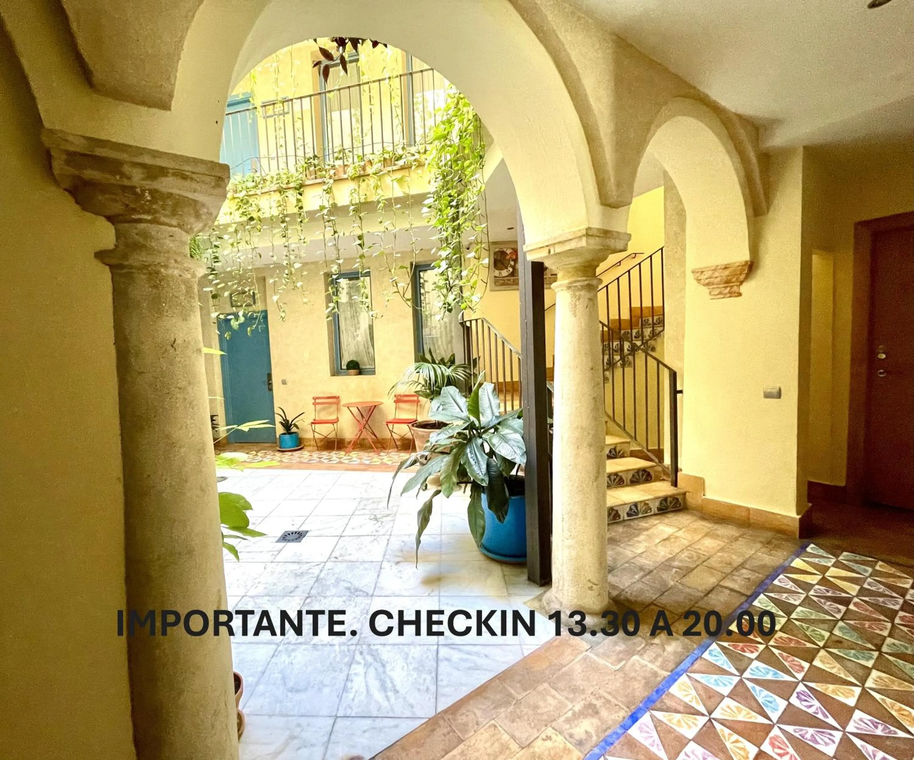 Patio in Hotel Conde de Cárdenas