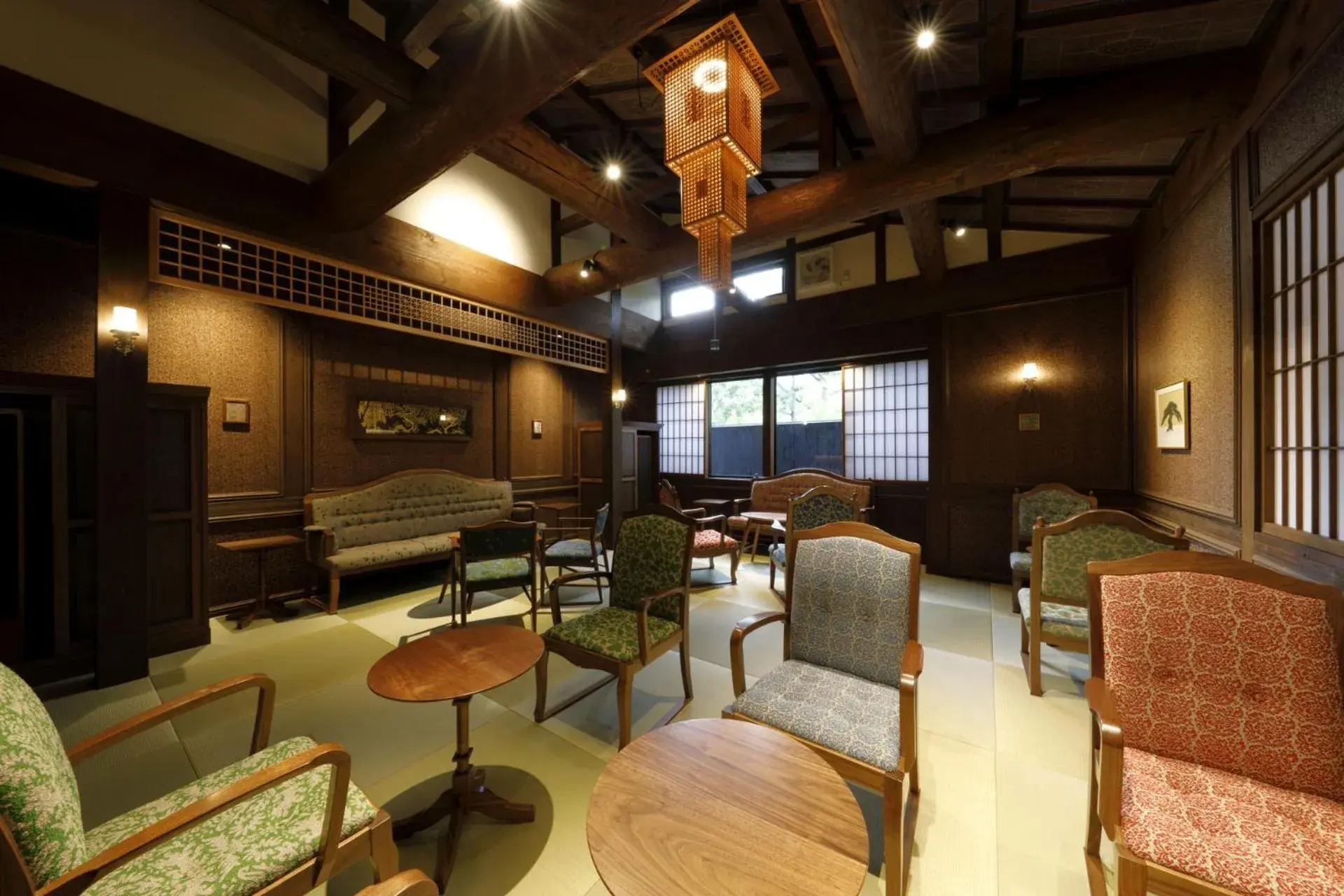 Lobby or reception in Yufuin Souan Kosumosu Lobby or reception in Yufuin Souan Kosumosu