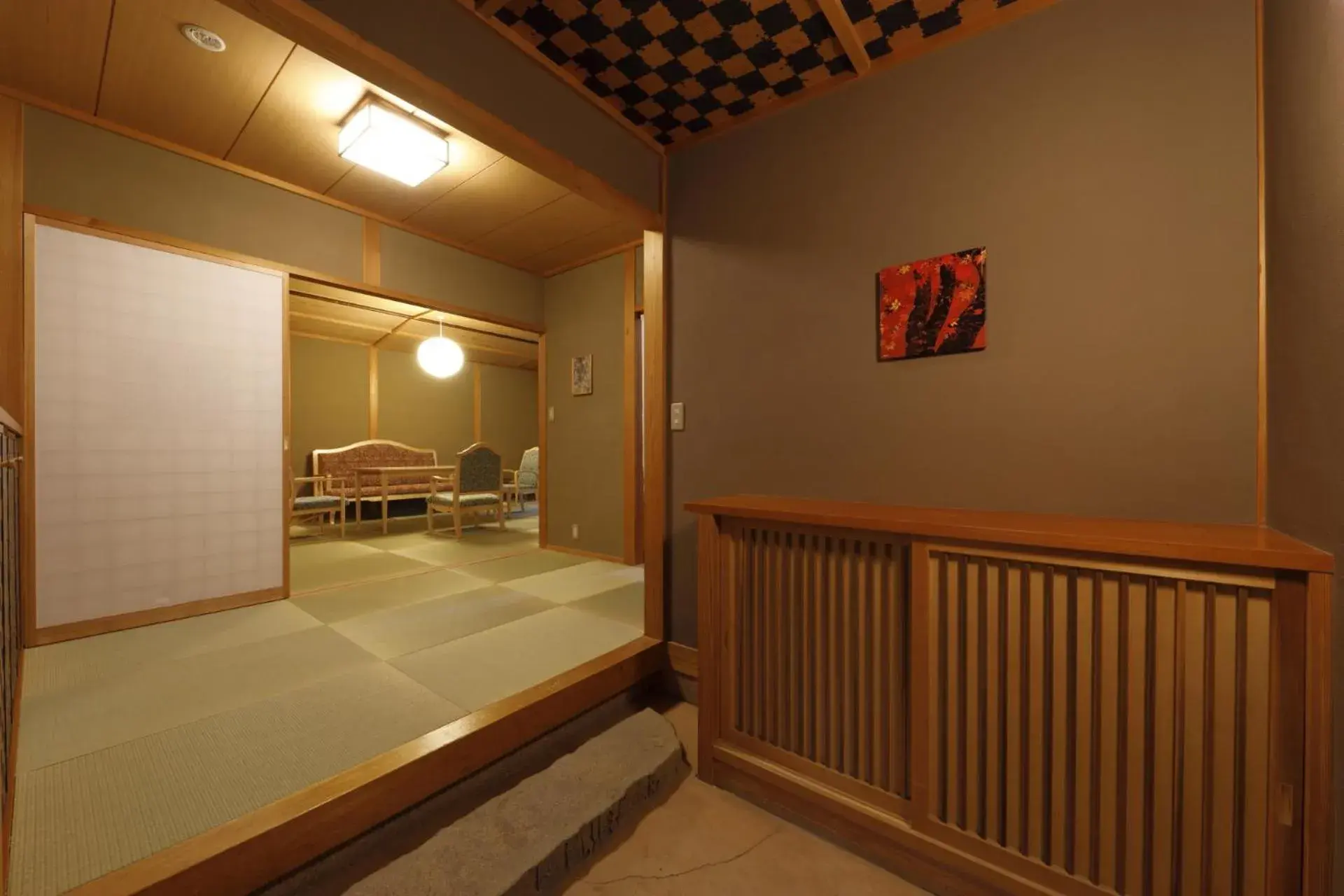 Bed in Yufuin Souan Kosumosu Bed in Yufuin Souan Kosumosu