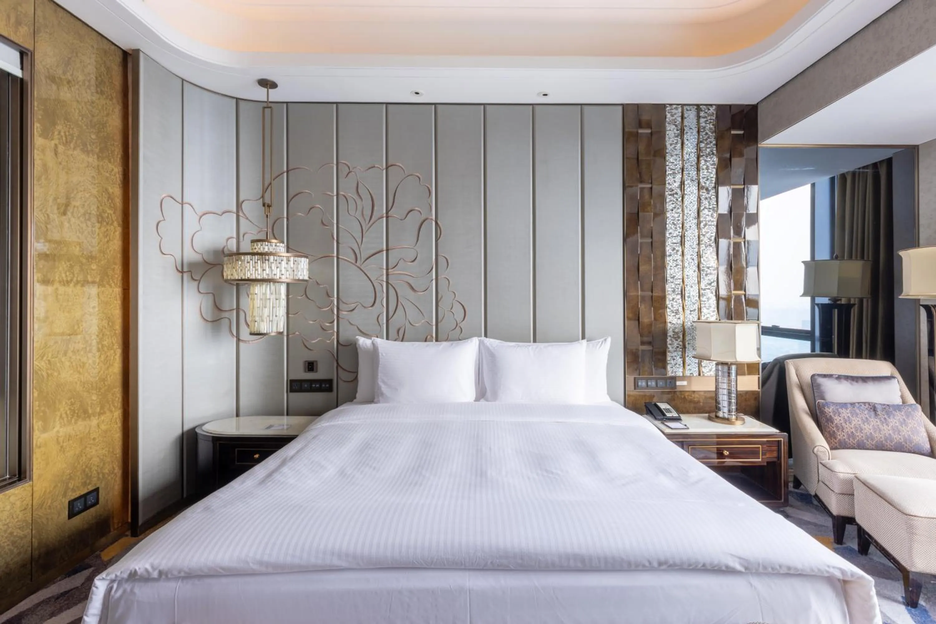 Bed in Wanda Vista Zhengzhou