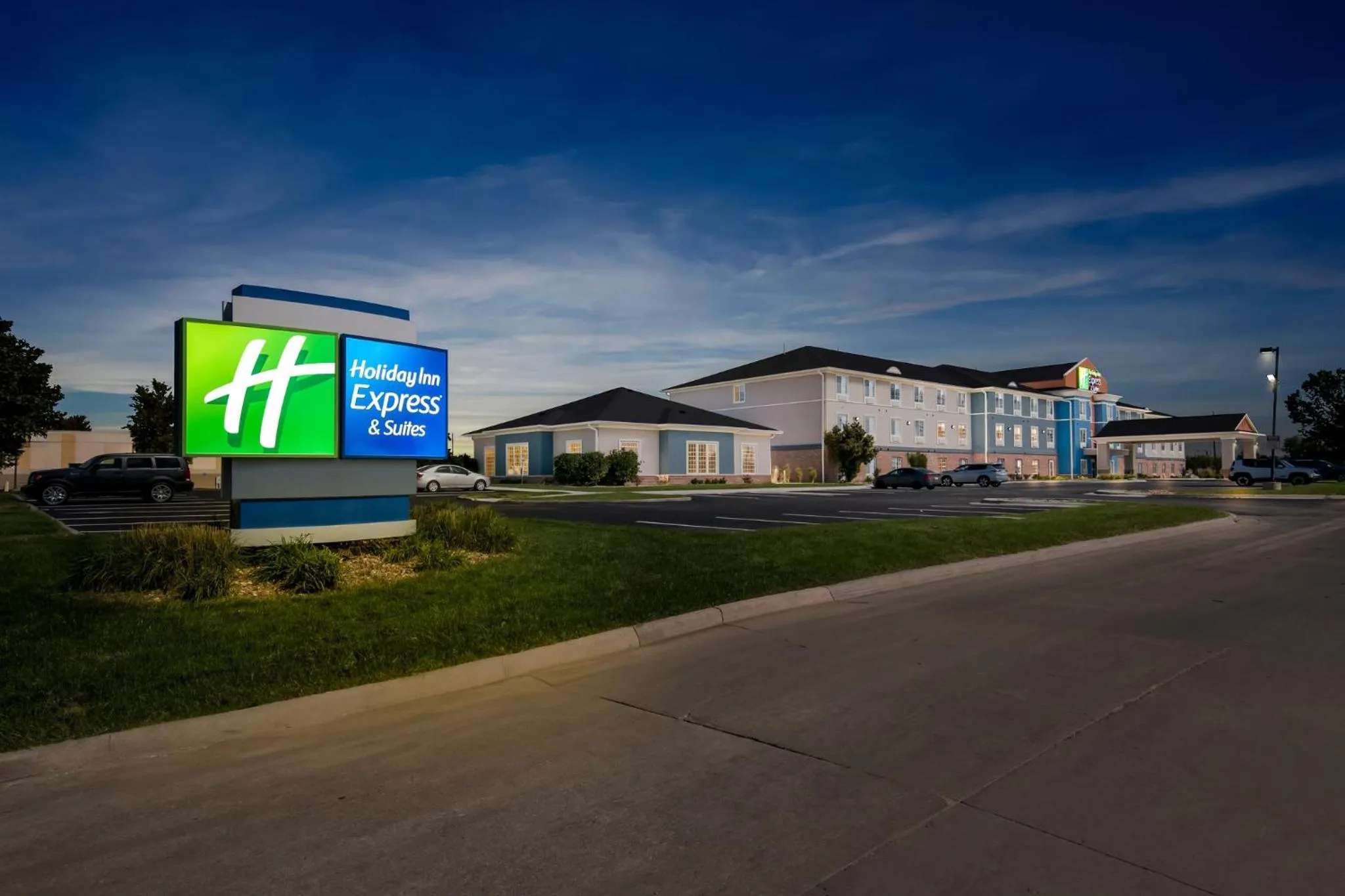 Property building in Holiday Inn Express Hotel & Suites Council Bluffs - Convention Center Area by IHG