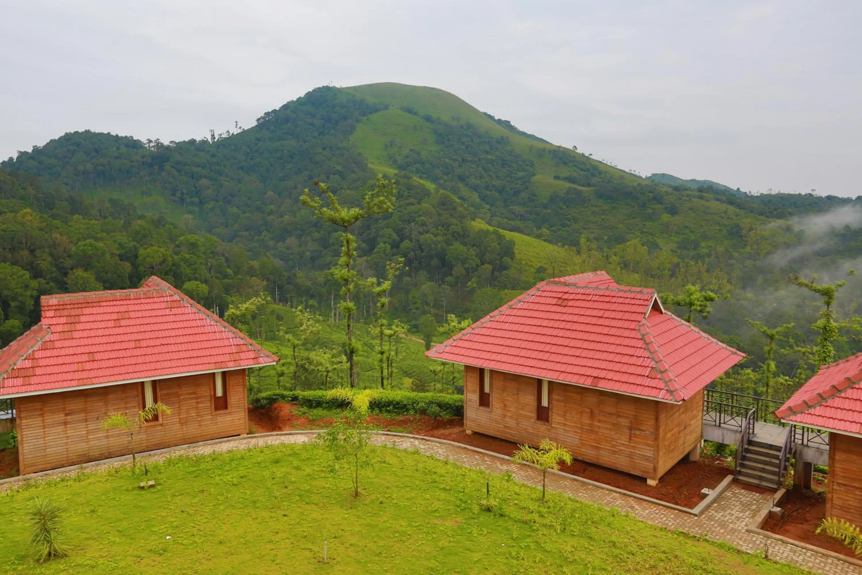 Mountain view in Wild Planet Jungle Resort