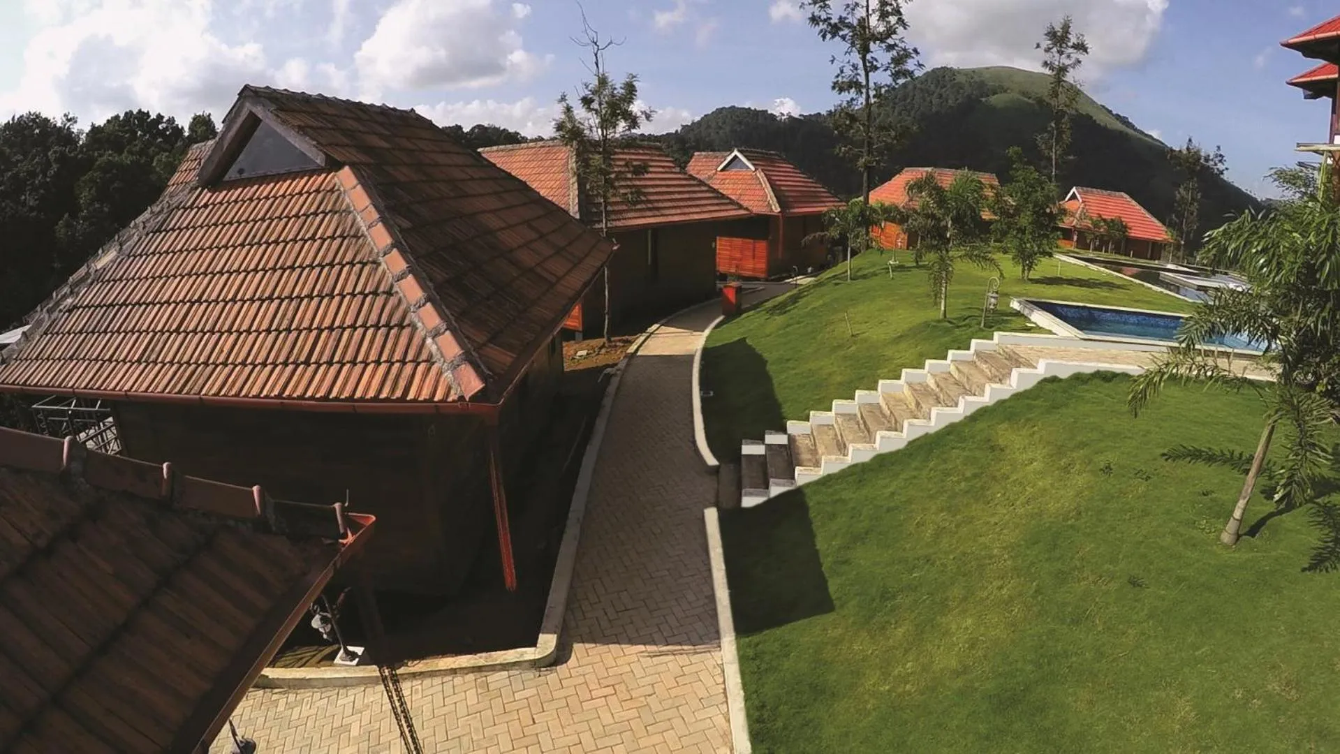 Facade/entrance in Wild Planet Jungle Resort